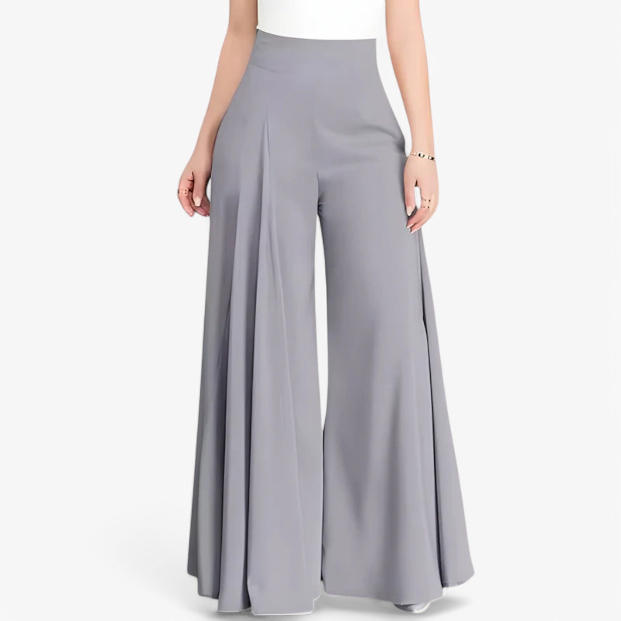 Pantaloni a gamba larga: e comodi Uomo - Grigio - comodi gamba larga pantaloni pantaloni gamba pants uomo - Concept Palermo