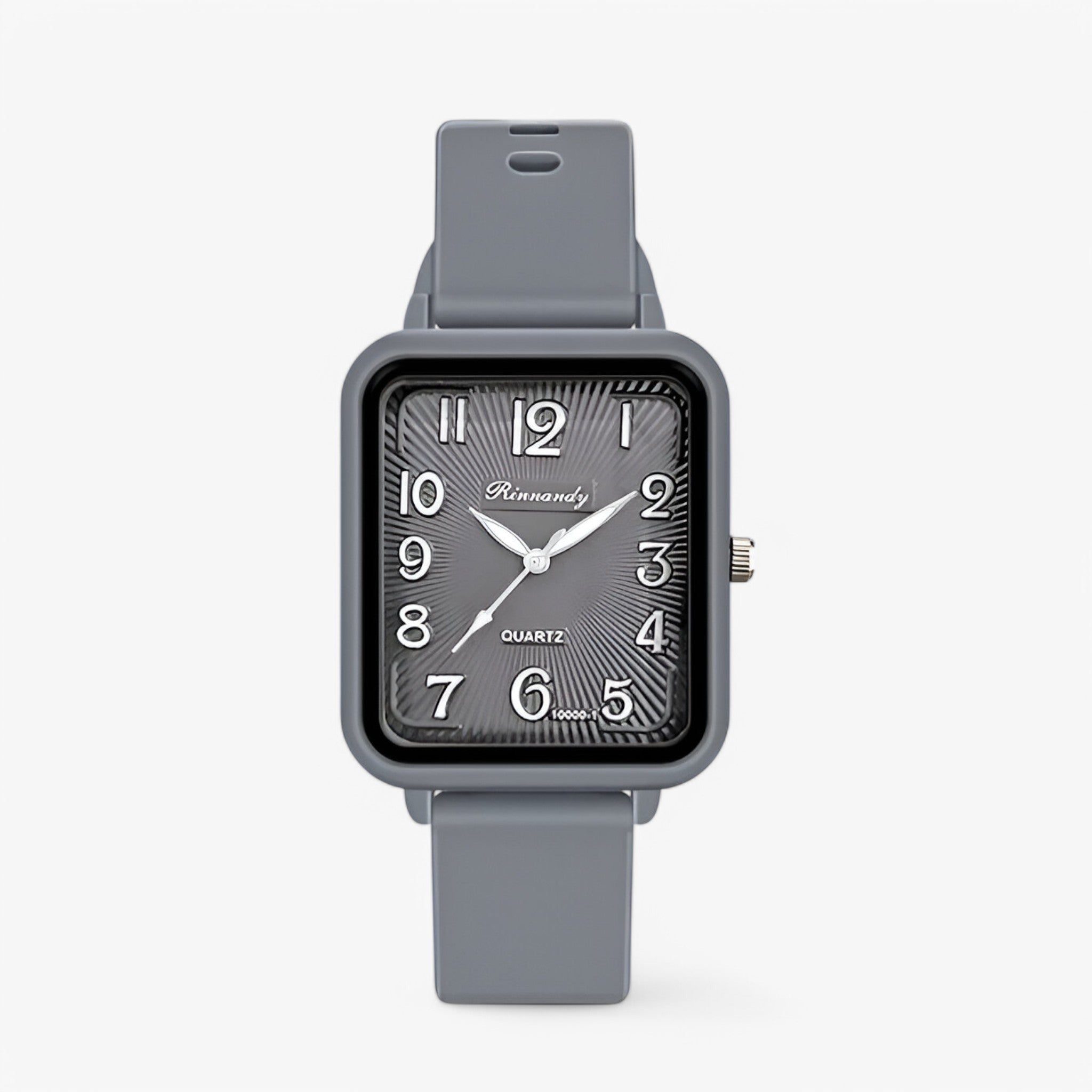 Orologio Digitale Rettangolare con Cinturino in Silicone Donna - grigio - accessoires cinturino digitale donna horloges orologio orologio digitale rettangolare silicone watches - Concept Palermo