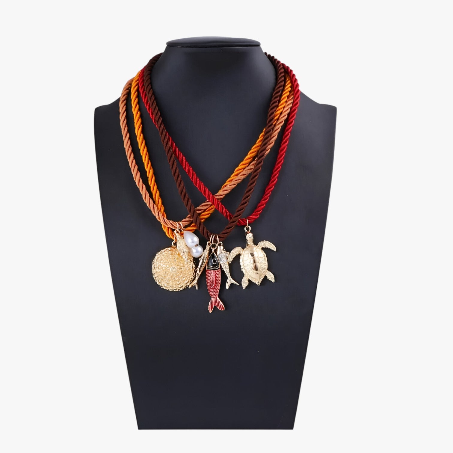 Collana ZAA Pendente animale con cordino estivo personalizzato Lana - - animale collana collana pendente cordino elegant womens necklaces estivo jewelry lana necklace NECKLACES Necklaces for Women pendente - Concept Palermo