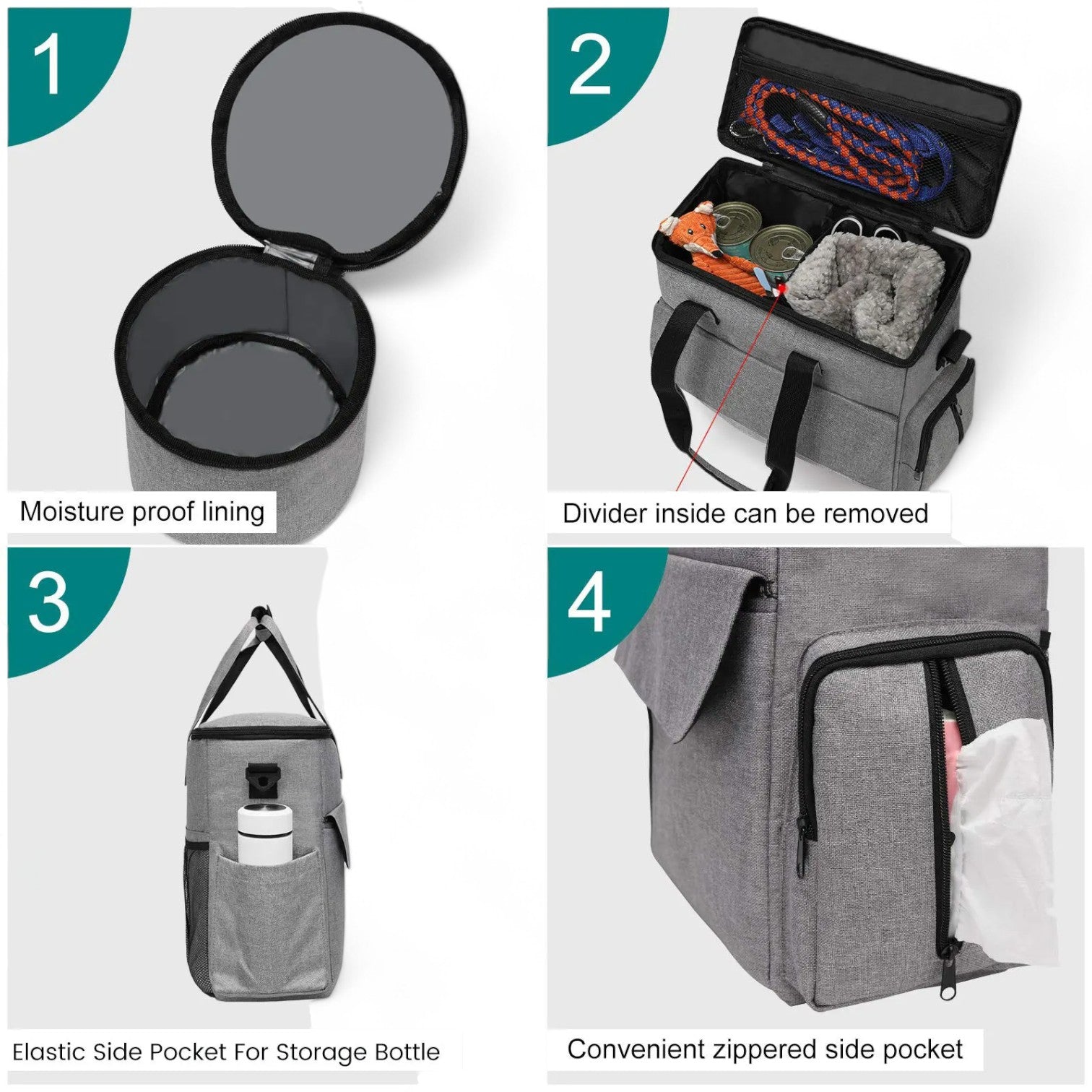 Podofo Borsa da viaggio per animali – Appropriata e organizzata per le compagnie aeree - - aeree animali appropriata borsa compagnie DOG SUPPLIES organizzata pet PET SUPPLIES pets & supplies podofo - Concept Palermo