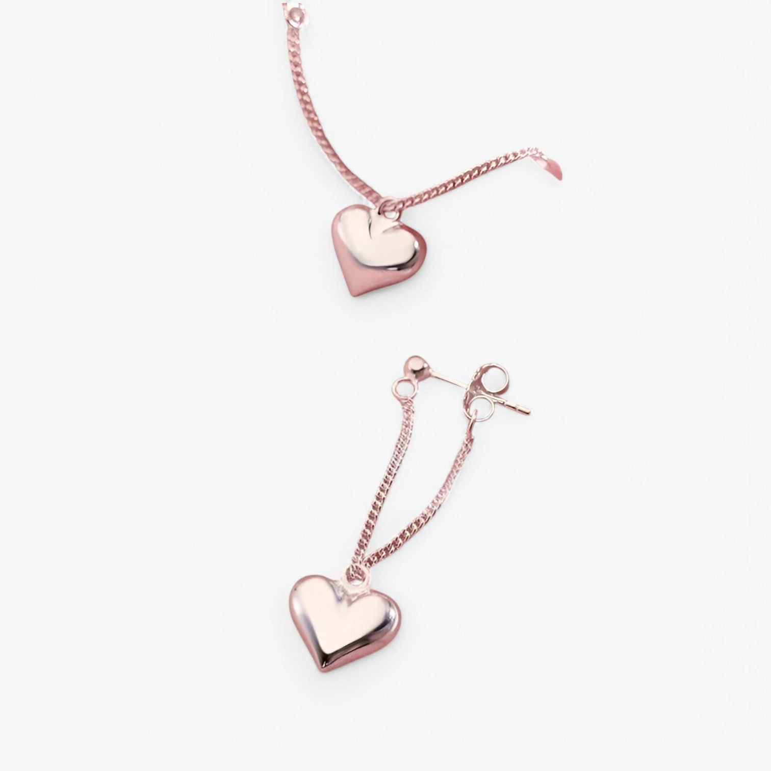 Orecchini a cuore in argento - Stiloso, ipoallergenico e senza tempo - - Accessories Jewelry cuore EARRINGS ipoallergenico jewelry orecchini orecchini cuore stiloso tempo womens earring - Concept Palermo