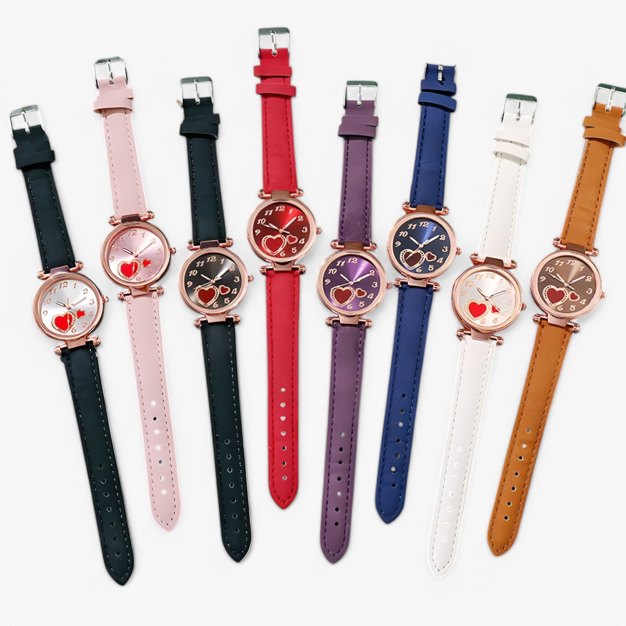 Orologio da donna in pelle con bracciale al quarzo e design di lusso - - accessoires bracciale design donna horloges orologio orologio donna pelle quarzo watches - Concept Palermo