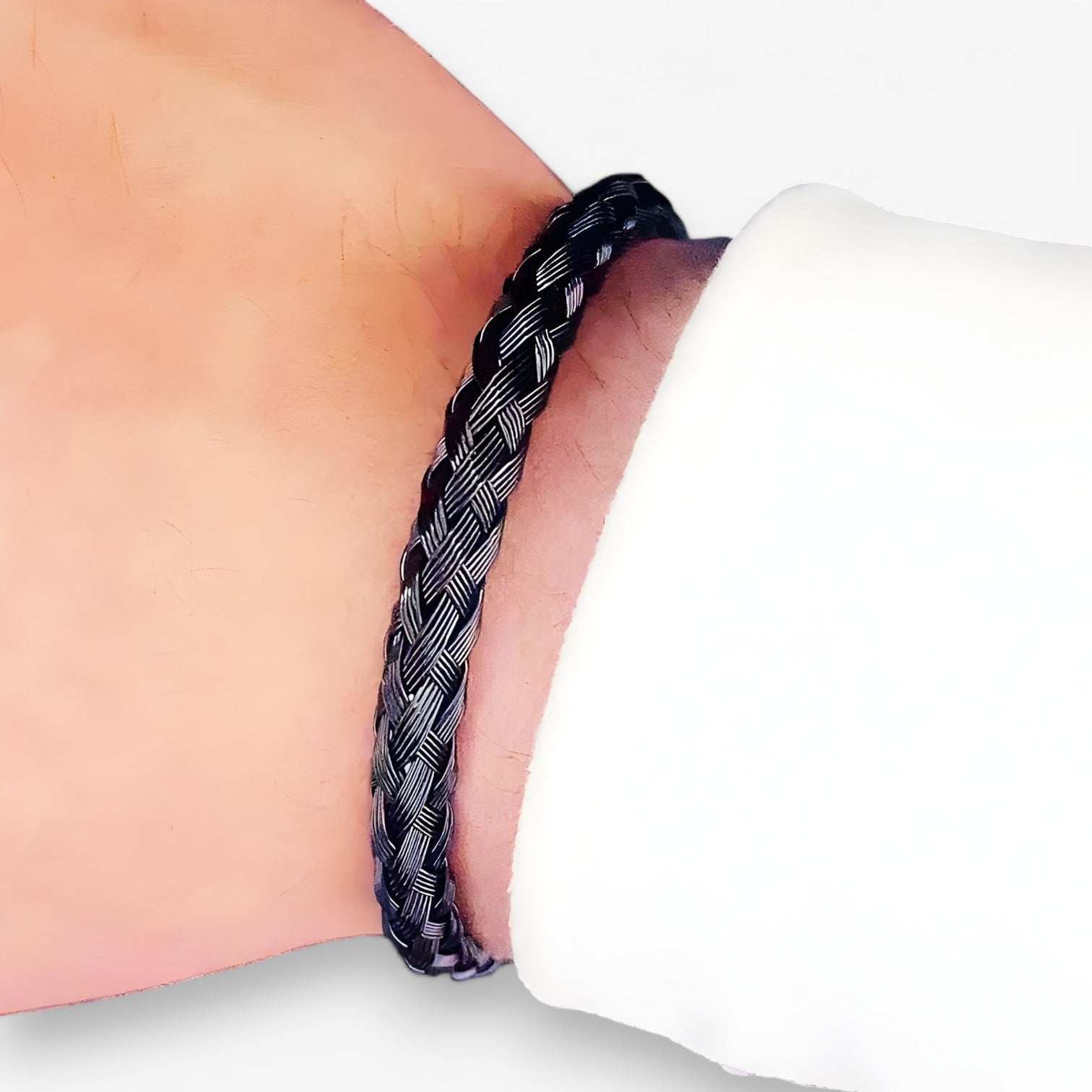 Bracciale Aperto e Confortevole Acciaio Uomo - - acciaio aperto bracciale bracciale aperto BRACELETS confortevole jewelry mens accessory mens bracelet uomo - Concept Palermo