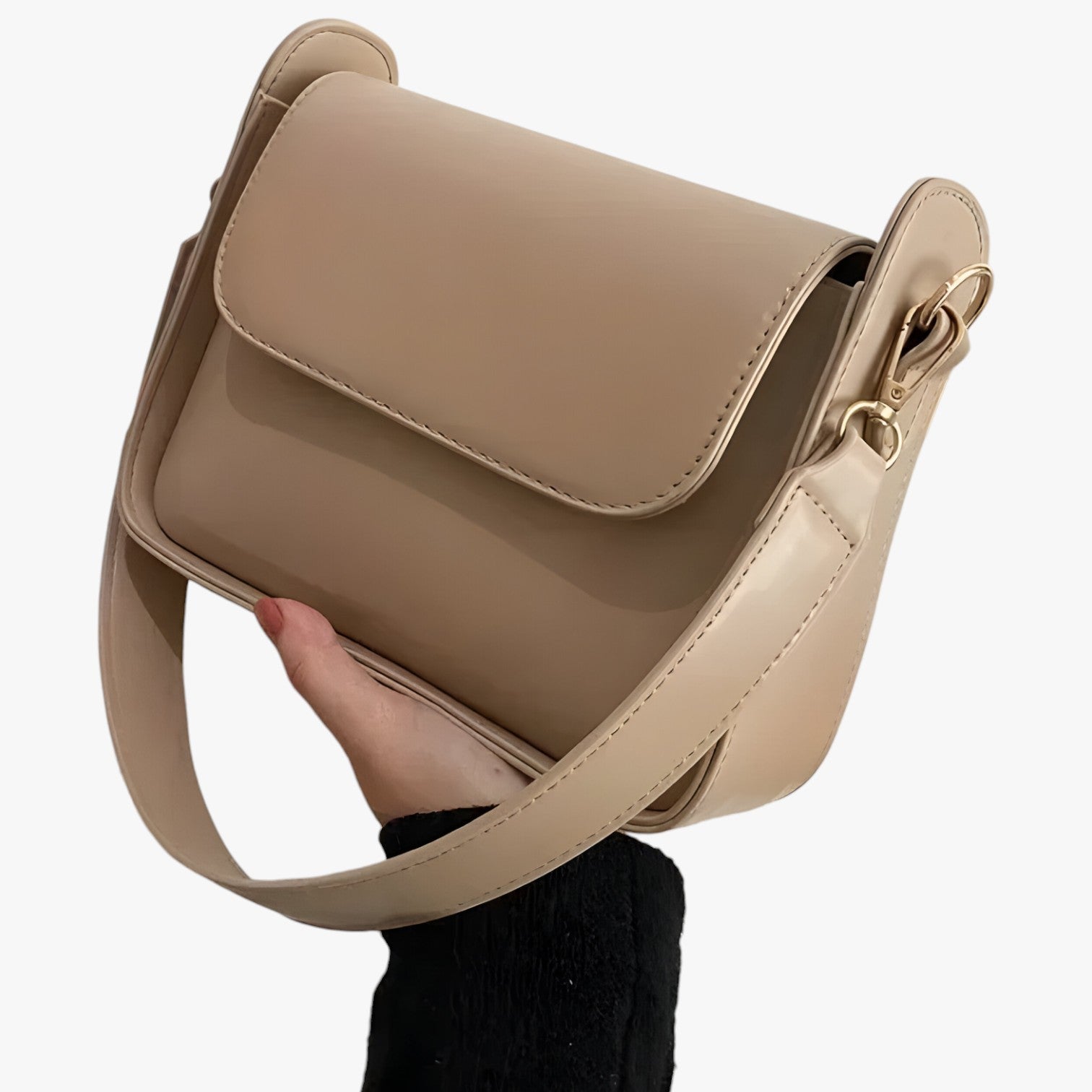 Mini Borsa a Tracolla in Pelle PU 2024 Donna - Khaki - bag Bags borsa borsa tracolla donna pelle Shoulder Bags tracolla women bag women bags Women's shoulder bag - Concept Palermo