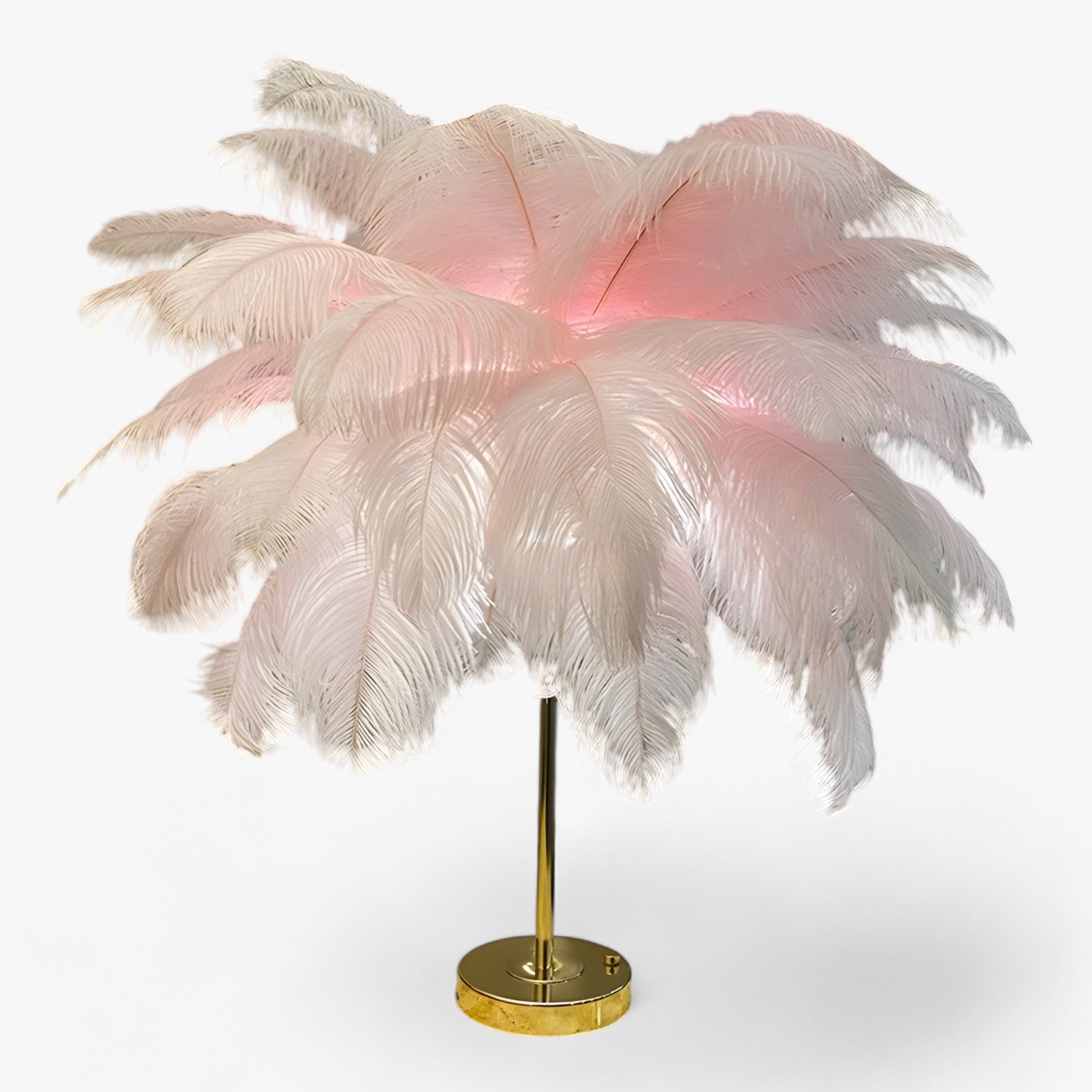 Lampada da tavolo con controllo touch - LED con piume per matrimoni e decorazioni di interni - - controllo Decor decorazioni home & garden home decor interni lampada lampada tavolo matrimoni piume - Concept Palermo