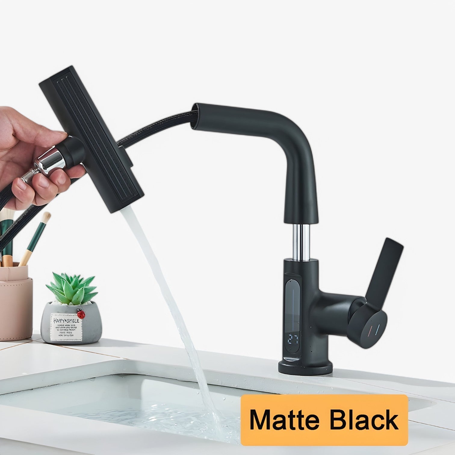 Temperatura digitale e uscita a cascata estraibile Uomo - nero - cascata digitale estraibile Home Home & Garden temperatura temperatura digitale uomo uscita - Concept Palermo