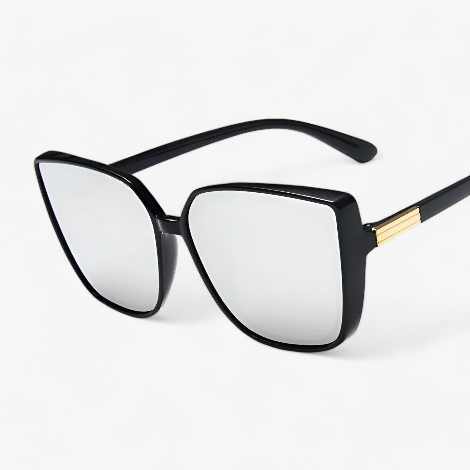 Mariana Occhiali da Sole Cat-Eye Vintage - Stile Chic e Audace Uomo - Nero Silver come mostrato - audace Cat Eye Sunglasses chic Fashion Sunglasses mariana mariana occhiali occhiali sole stile sunglasses WOMEN - Concept Palermo