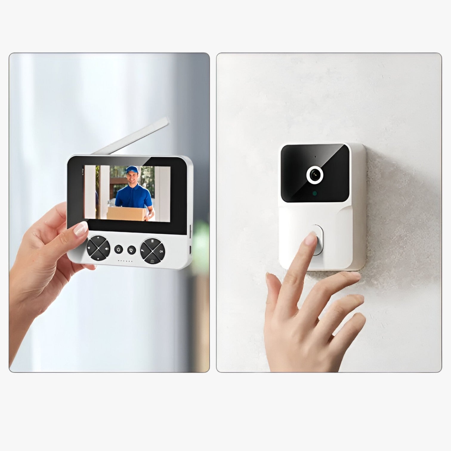 Campanello video wireless - Sicuro, chiaro e sempre connesso - - camera campanello campanello video chiaro connesso gadget gadgets sempre sicuro video - Concept Palermo