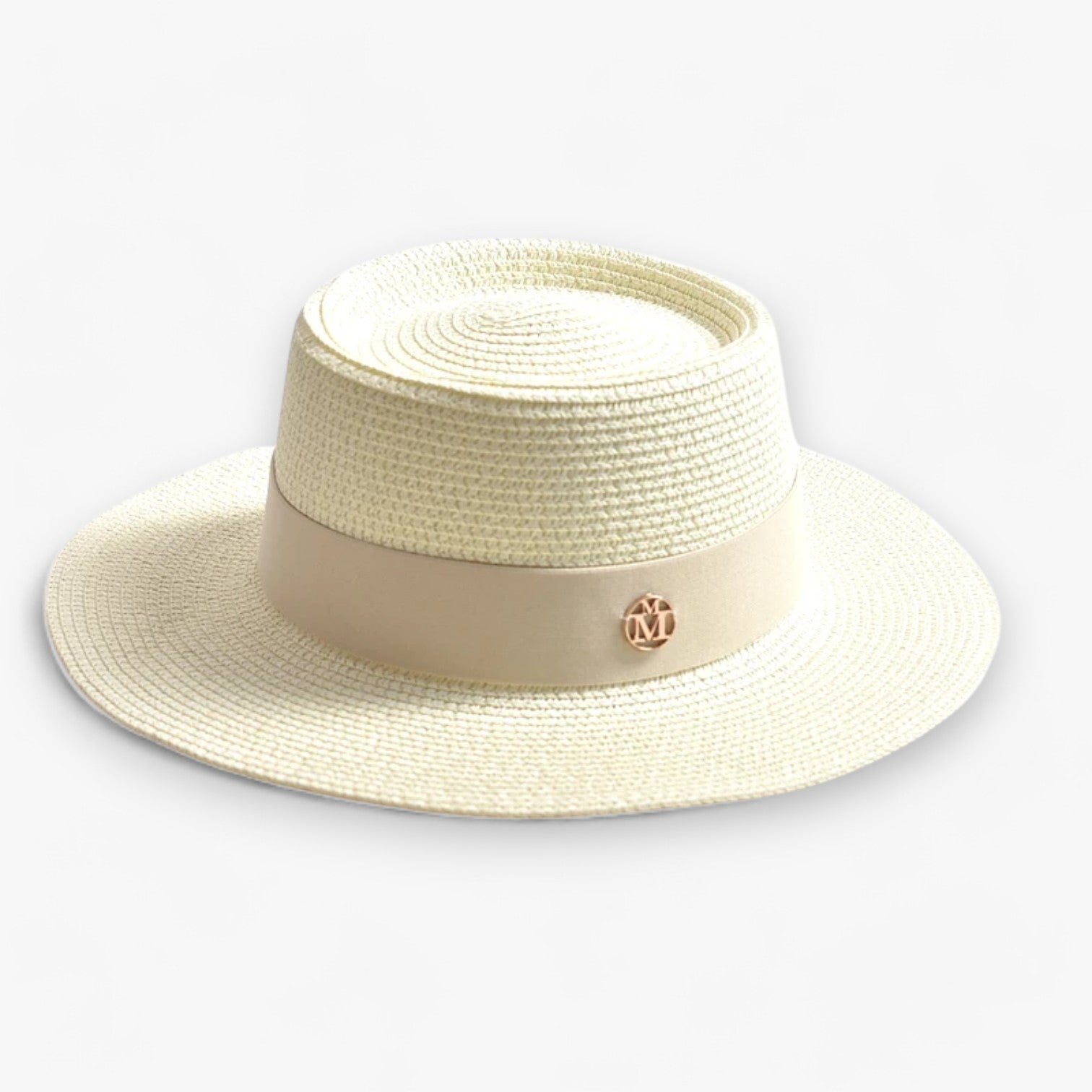 Cappello di paglia - Stile, leggero e adatto ai viaggi - Melkwit 56-58CM - adatto bucket hats cappello cappello paglia hat Hat for girls leggero paglia stile viaggi women hat women's hat - Concept Palermo