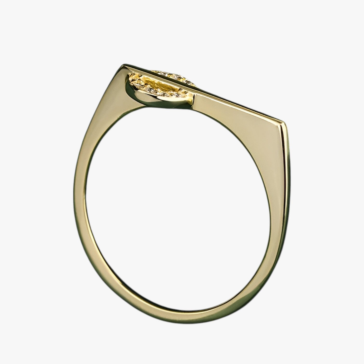 Anelli di Coppia Creativi in Argento e Oro con Diamanti - - anelli anelli coppia coppia creativi diamanti jewelry Ring Rings women ring womens ring - Concept Palermo