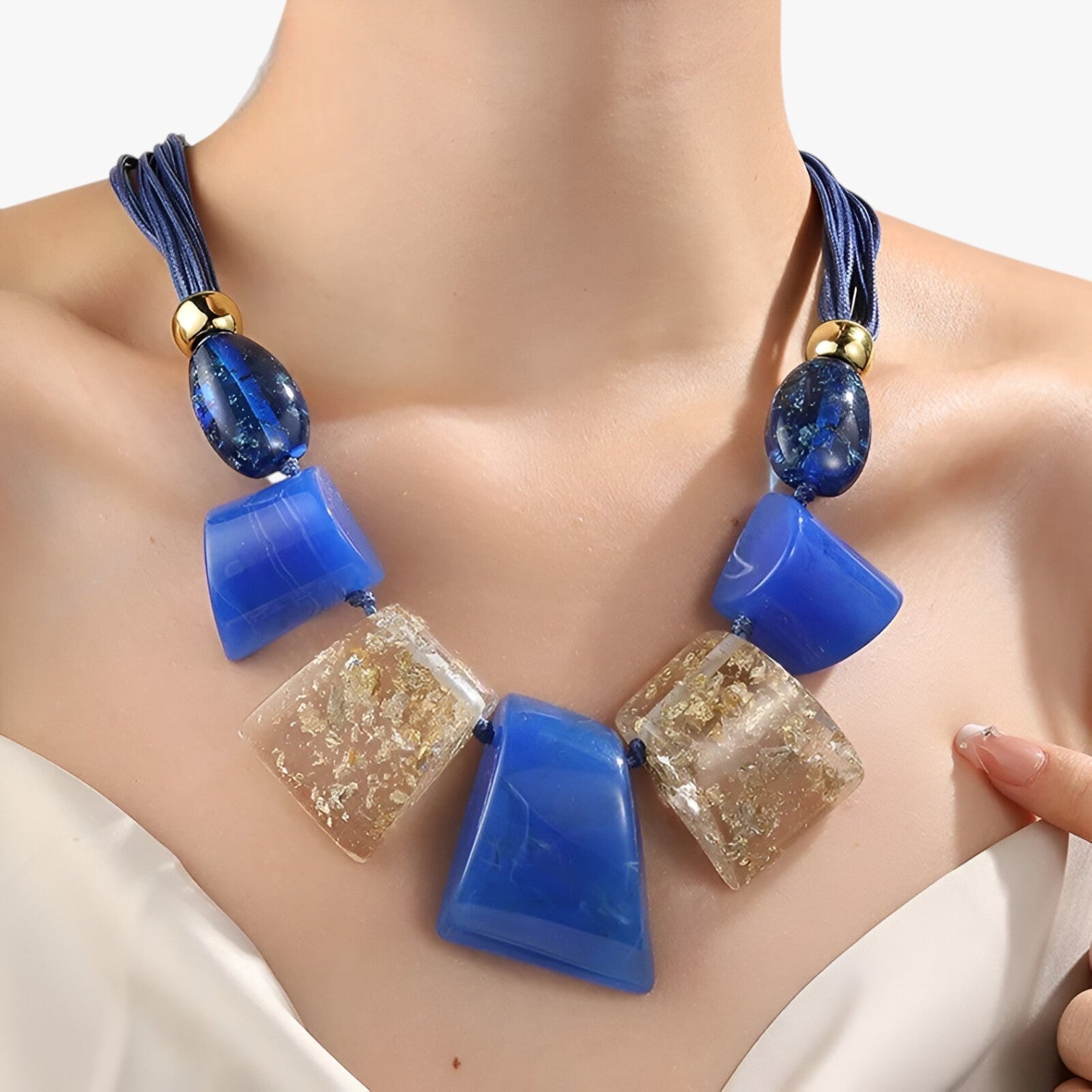 Collana di perle spesse vivaci – dichiarazione di colore e stile Lana Donna - - collana collana perle colore dichiarazione donna elegant womens necklaces jewelry lana Necklace Necklaces for Women perle - Concept Palermo