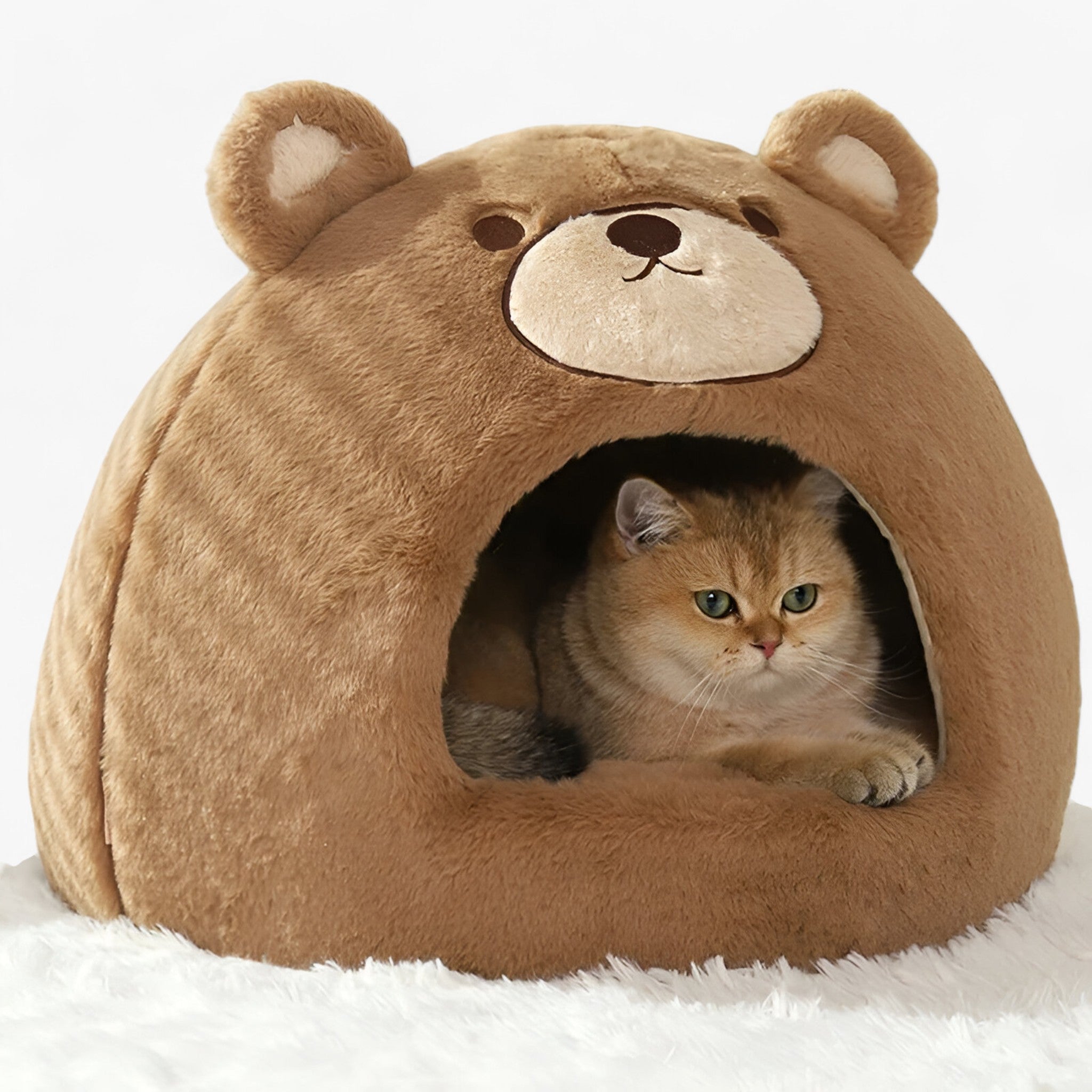Letto per Gatti a Cerchio – Caldo, Accogliente e Protettivo Nido Uomo - - accogliente caldo cerchio gatti letto letto gatti nido pets & supplies - Concept Palermo