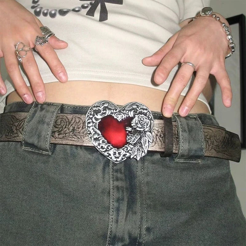 Cool, alla moda e per jeans Rosso - - alla belts cool cool alla jeans moda waist belt for women Womens belt - Concept Palermo