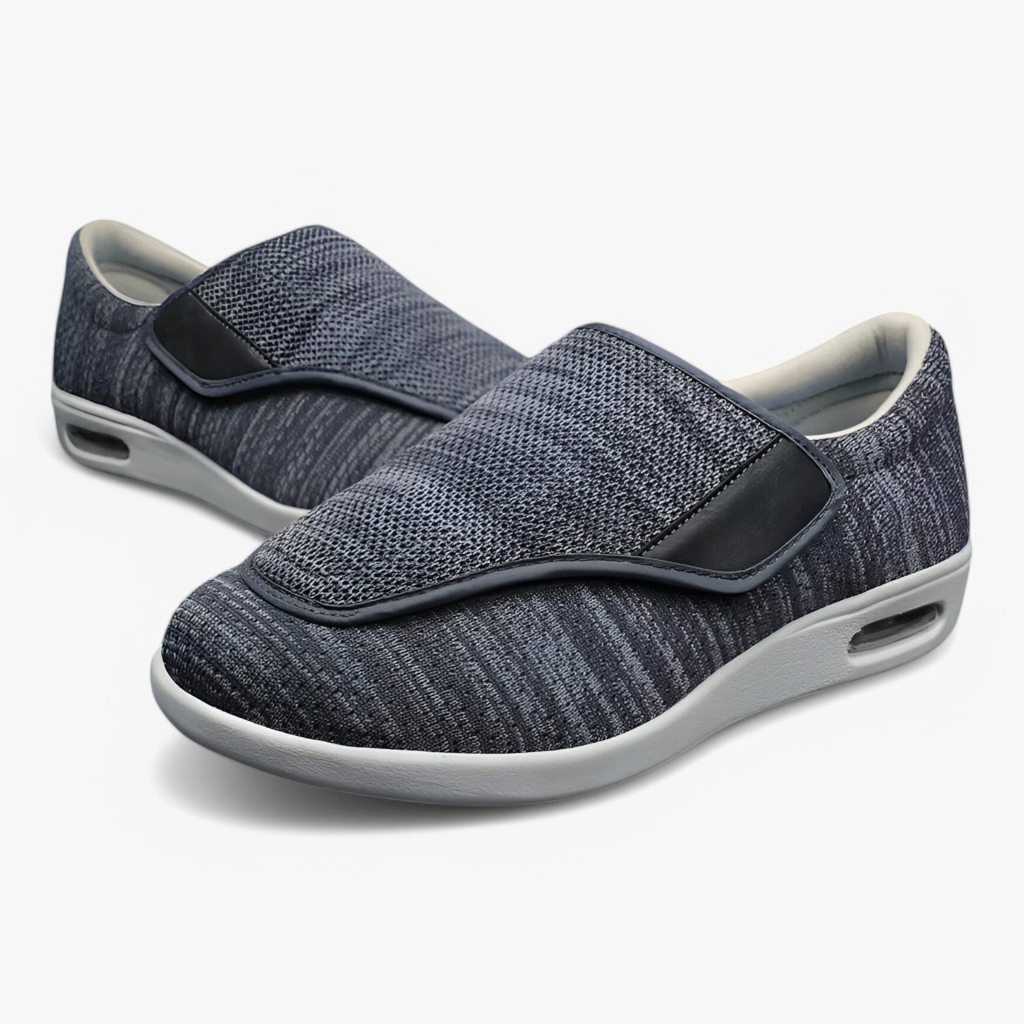 Scarpe Uomo Nere Traspiranti Ammortizzate: Leggere, Comode per Camminata e Tempo Libero - - ammortizzate comfort leggere scarpe scarpe comfort schoenen shoes uomo - Concept Palermo
