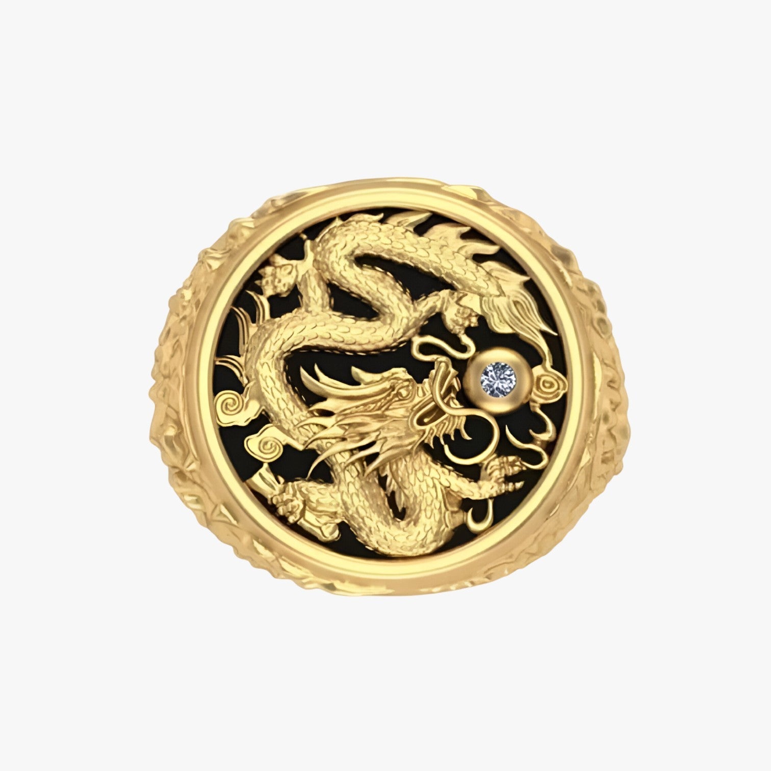 Anello drago dorato per uomini – Un colpo d'occhio robusto con potere simbolico - - anello anello drago colpo drago jewelry mens accessory mens ring occhio potere Rings robusto - Concept Palermo