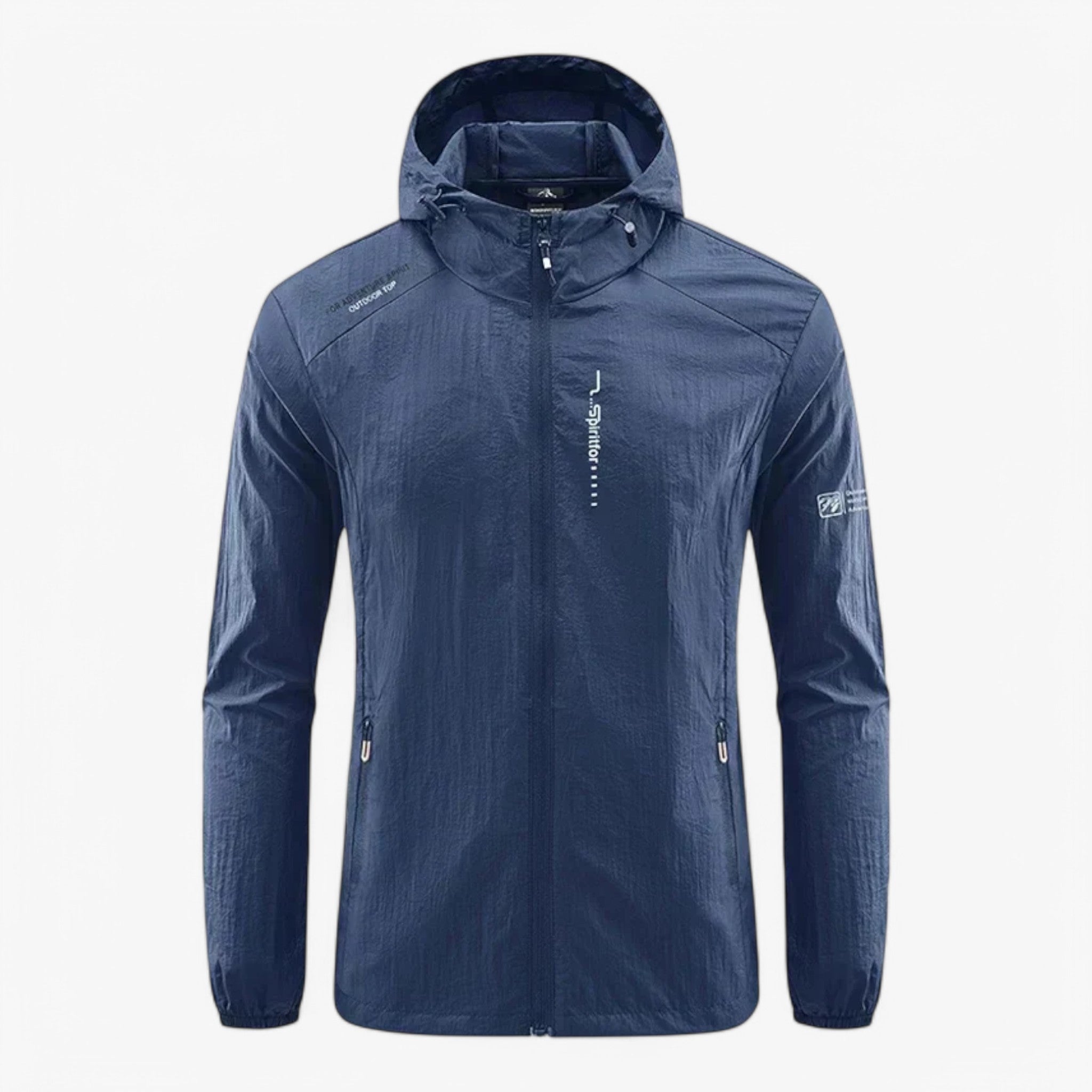 Giacca comoda e impermeabile al vento e all'acqua Uomo - Blu denim - acqua comoda giacca giacca comoda impermeabile Jacket jacket for men men's coats & jackets uomo vento - Concept Palermo