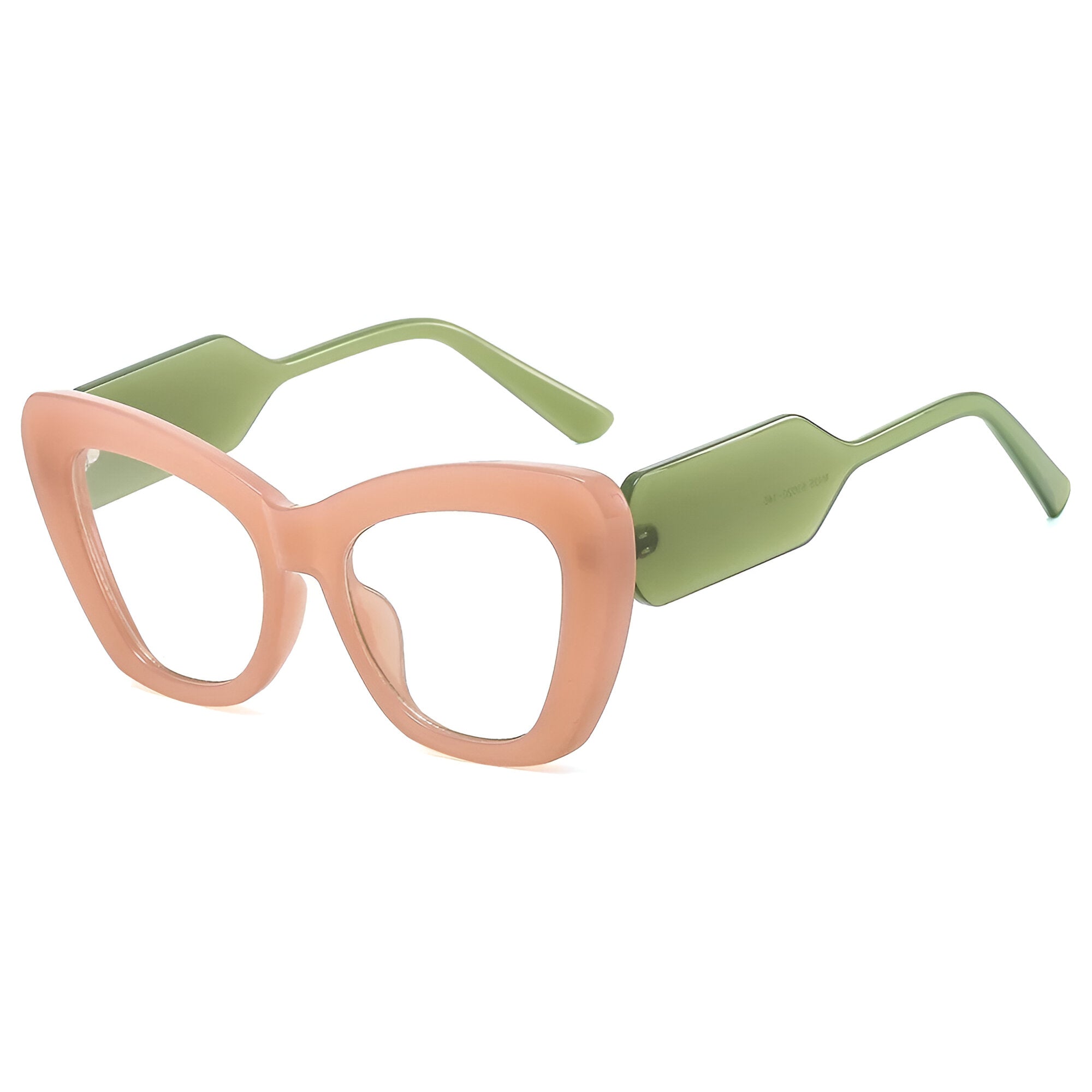 Occhiali da sole oversize a forma di occhio di gatto con protezione UV400 - rosa come immagine - Cat Eye Sunglasses cateye sunglasses Fashion Sunglasses forma gatto occhiali occhiali sole occhio oversize polarized sunglasses women protezione sole Sunglasses womens sun glasses - Concept Palermo