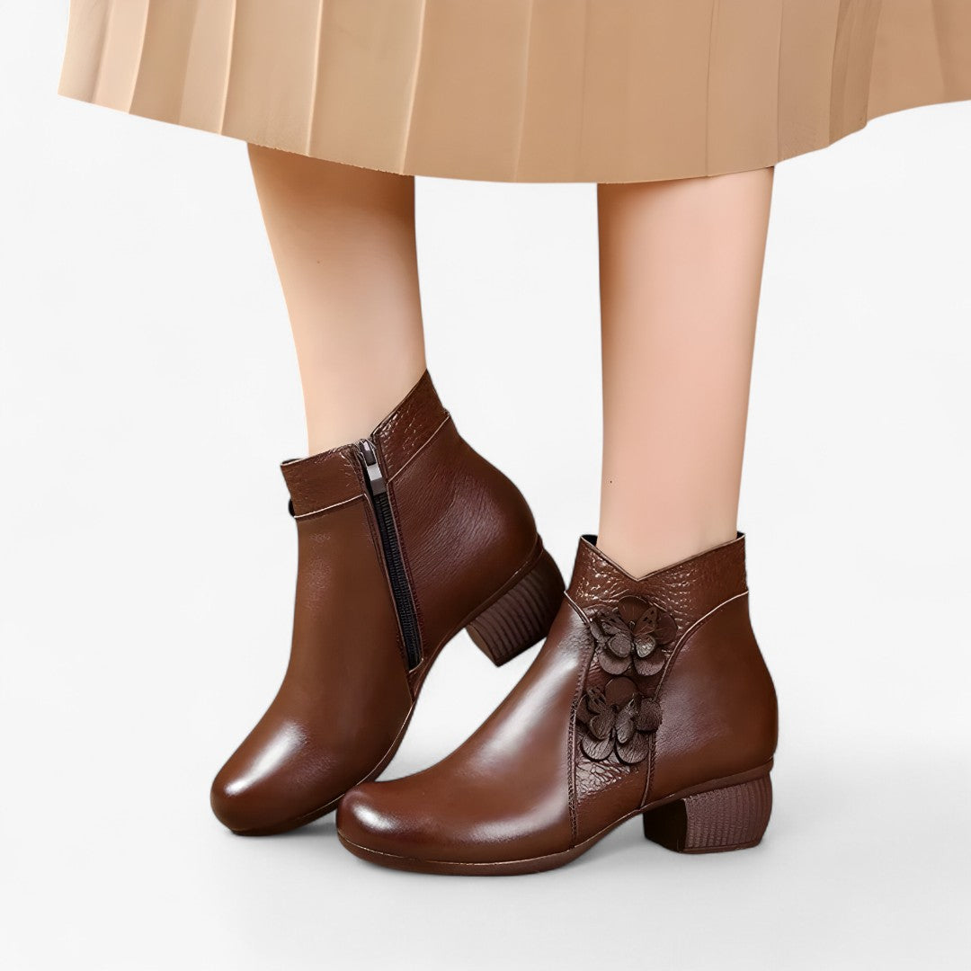 Stivaletti retrò in vera pelle con tacco ottico Uomo - - BOOTS Boots & Shoes ottico pelle retr shoes stivaletti stivaletti retr tacco uomo - Concept Palermo