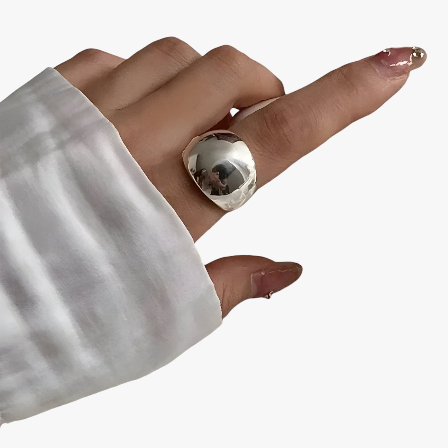 Anello regolabile in argento – stile audace, eleganza senza sforzo - - Accessories Jewelry anello anello regolabile audace eleganza jewelry regolabile sforzo stile womens ring - Concept Palermo