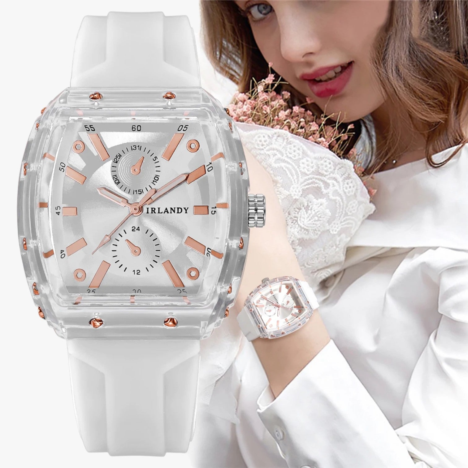 Orologio da polso femminile in silicone casual - - casual female watch femminile ladies watch orologio orologio polso polso silicone watch watch for women watches - Concept Palermo