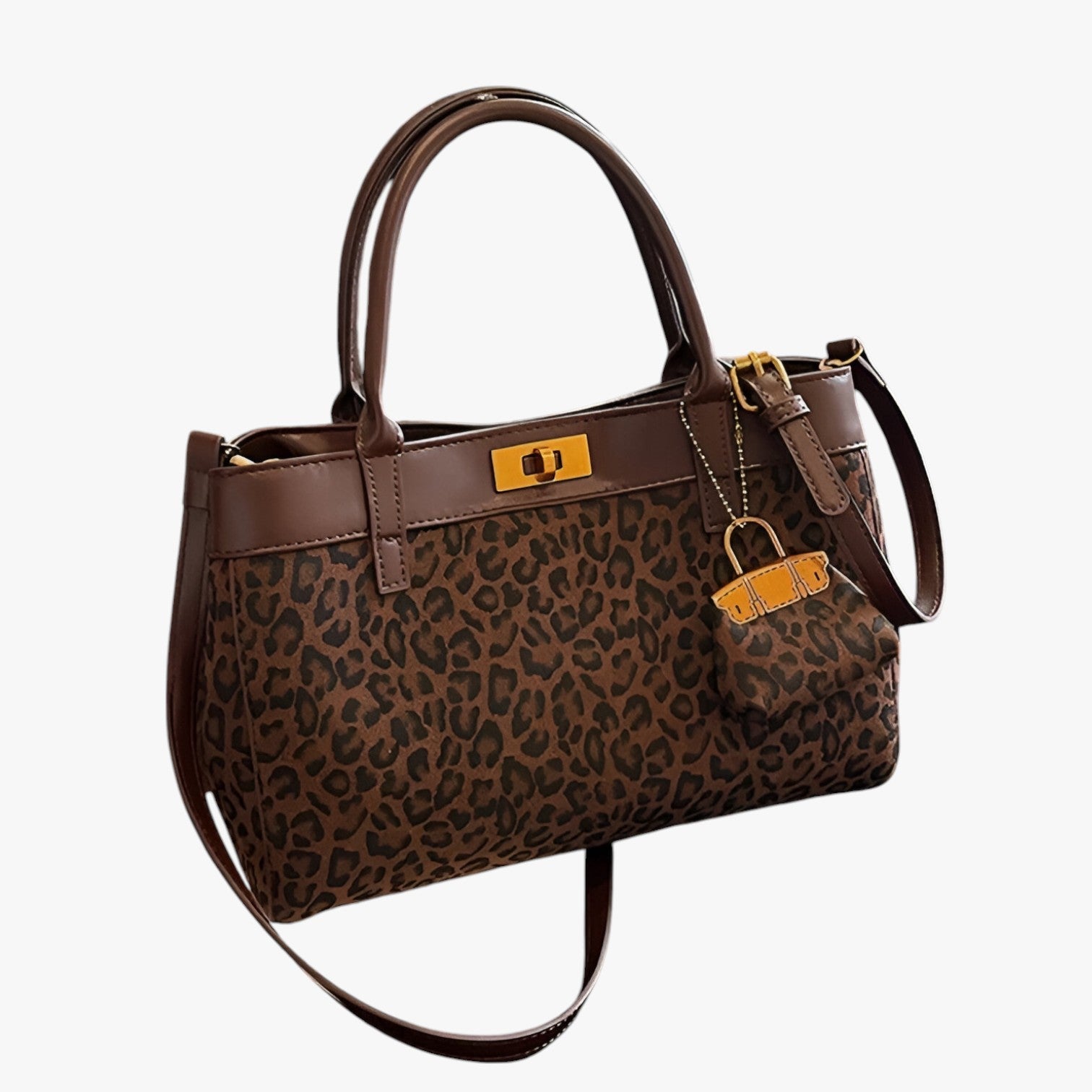 Tote alla Moda con Stampa Leopardo e Grande Capacità Donna - - alla bags capacità donna handbags leopardo moda stampa tote Women's handbags - Concept Palermo