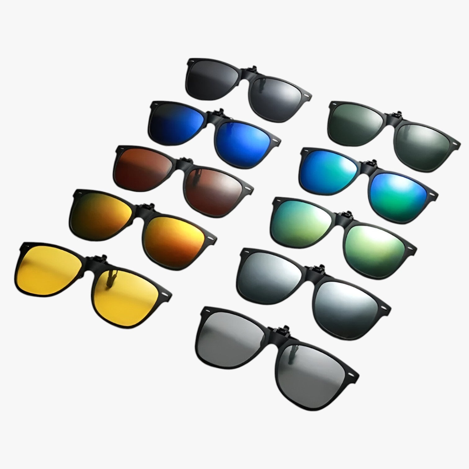 Occhiali da Guida Flip-Up Polarizzati – Visione Nitida Giorno e Notte Uomo - - flip giorno guida mens sunglasses nitida notte occhiali occhiali guida polarizzati sun glasses Sunglasses sunglasses polarized men - Concept Palermo