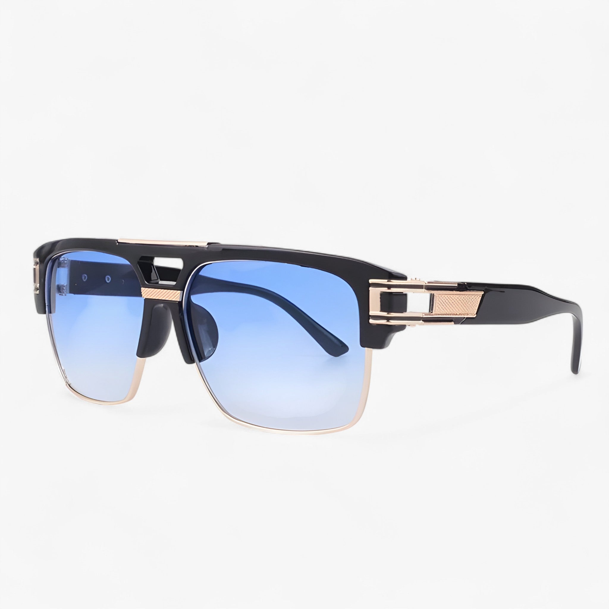 Occhiali da sole vintage a specchio retrò firmati Uomo - Nero-Blu sfumato Come immagine - Fashion Sunglasses firmati men sunglasses polarized mens sunglasses occhiali occhiali sole Polarized man sunglasses retr sole specchio Sunglasses sunglasses polarized men uomo - Concept Palermo