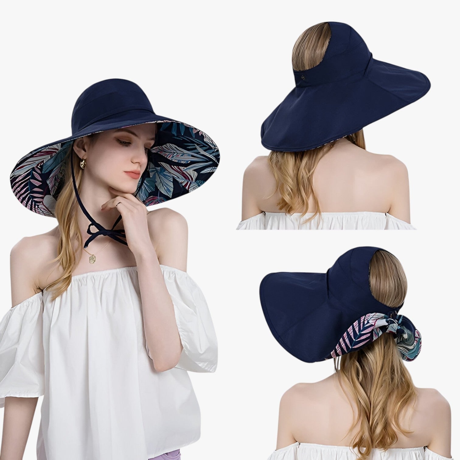 Cappello Estivo Donna a Tesa Larga – Protezione UV UPF 50+ Stile Boho Elegante - - beach hat boho cappello cappello estivo estivo Hat for girls larga marjorie | cappello estivo con tesa larga – massima protezione uv in stile boho - €25 massima protezione summer hat sun hat Sun Hats women hat - Concept Palermo