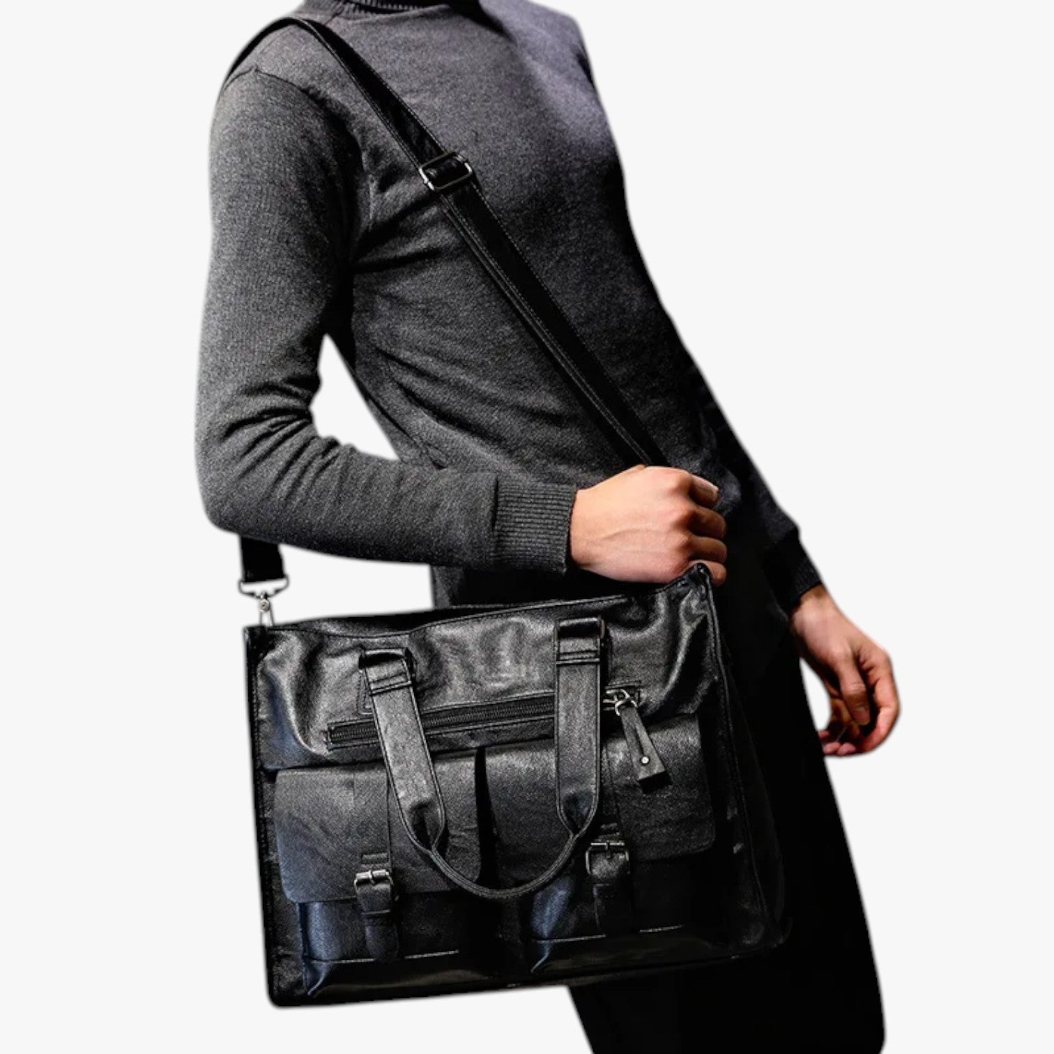 Marsupio in pelle PU da spalla per lavoro e viaggio Oro Donna - - Bags bags for men Crossbody Bags donna lavoro marsupio marsupio pelle mens bag pelle spalla viaggio - Concept Palermo