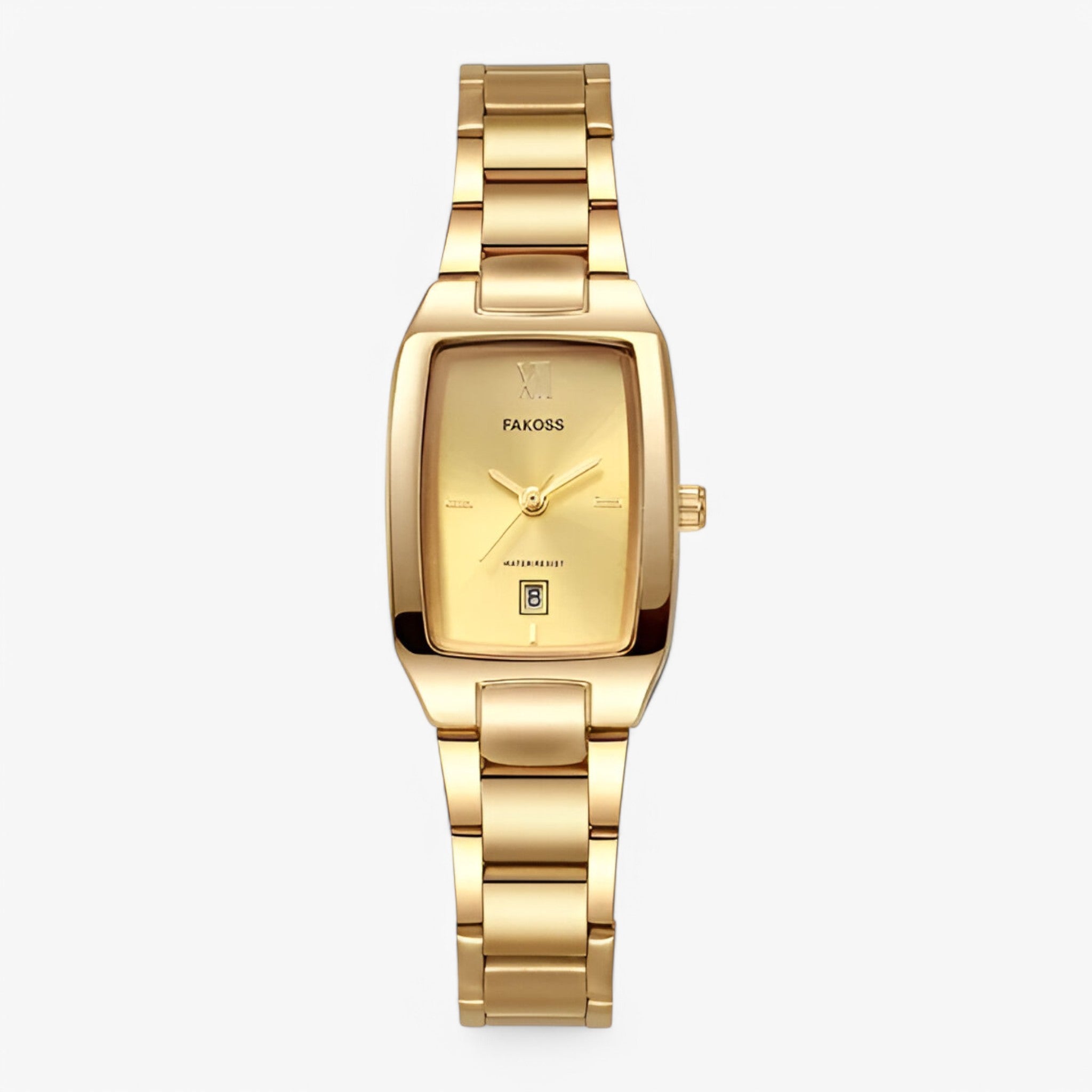 Orologio da donna al quarzo con quadrante quadrato - oro oro - donna orologio orologio donna quadrante quadrato quarzo watches women watch - Concept Palermo