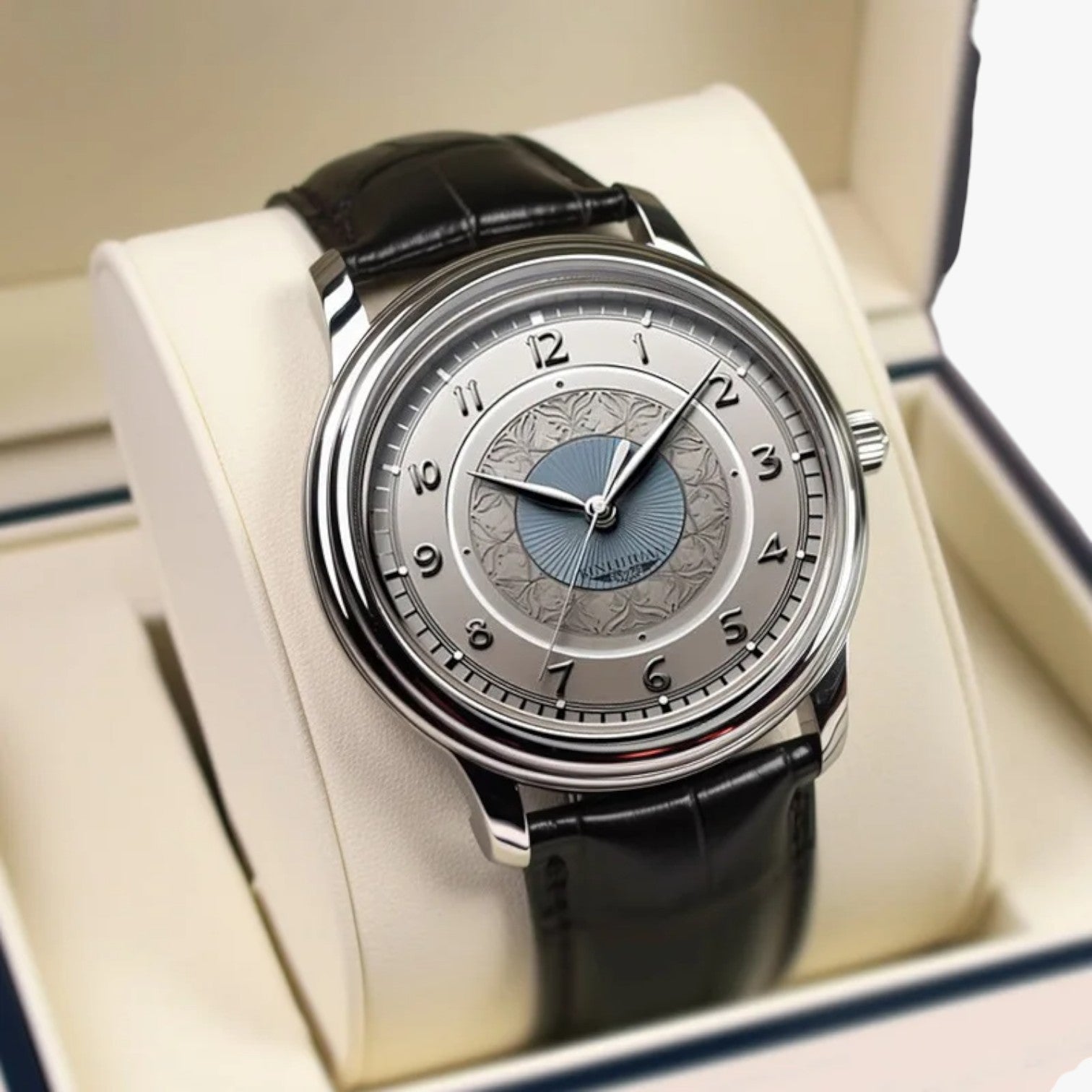 Orologio Uomo Classico Elegante con Cinturino in Vera Pelle, Impermeabile - - business impermeabile orologio orologio uomo pelle stile uomo watch watches WATCHES FOR MEN - Concept Palermo