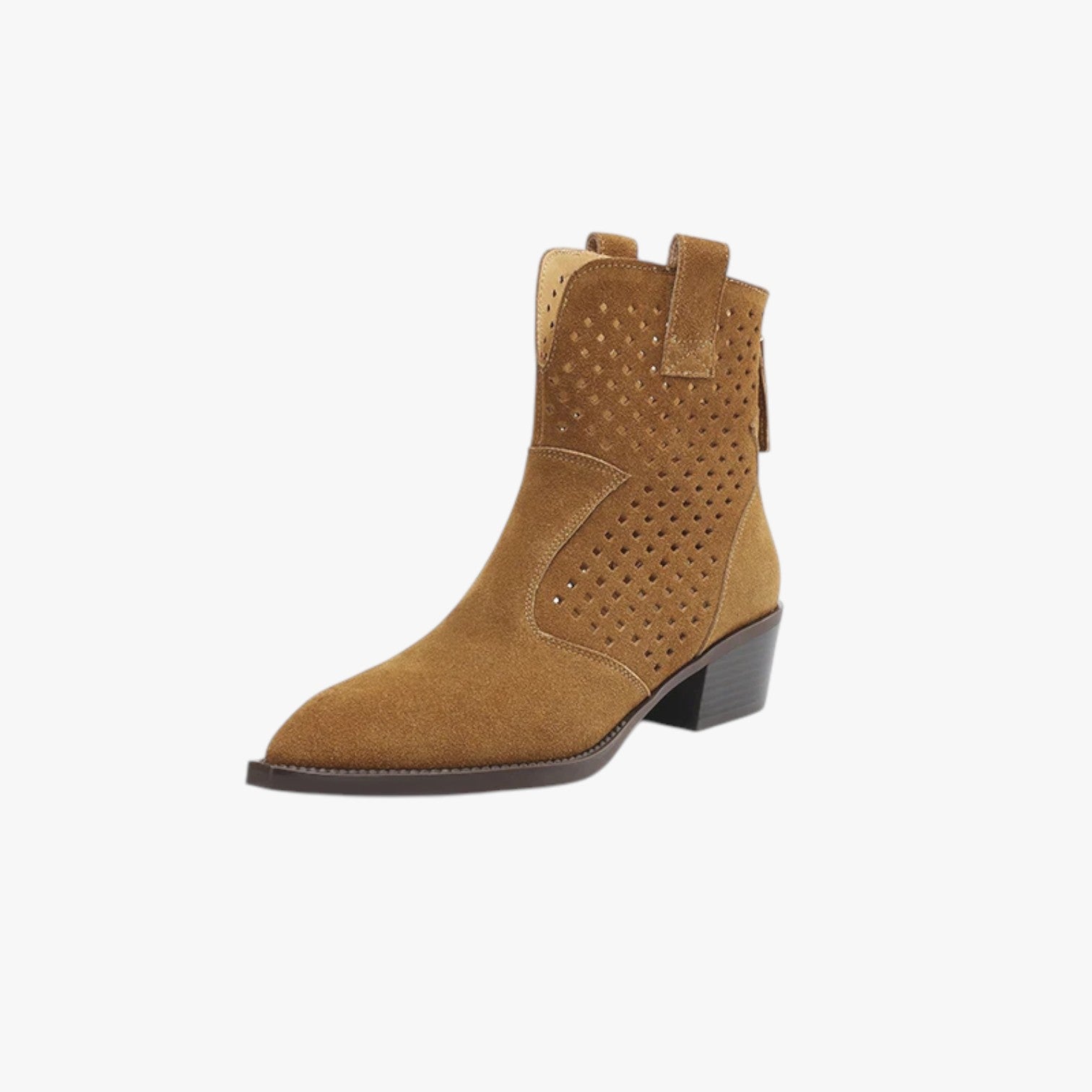 Stivaletti Chelsea da donna - Comodi, e in pelle scamosciata - Marrone - alison | stivaletti chelsea da donna - comodi Boots & Shoes chelsea comodi donna eleganti e in pelle scamosciata - €25 Leather Boots pelle scamosciata stivaletti stivaletti chelsea womens boots - Concept Palermo