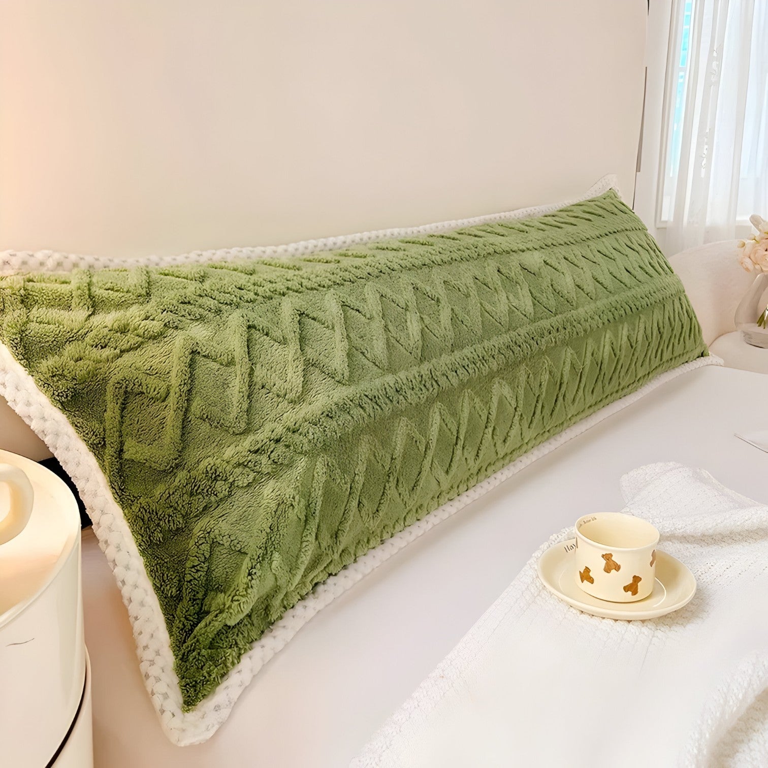 Fodera per cuscino in flanella – Accogliente- vestibilità Uomo - - accogliente bedroom cuscino flanella fodera fodera cuscino Home home & garden uomo vestibilità - Concept Palermo