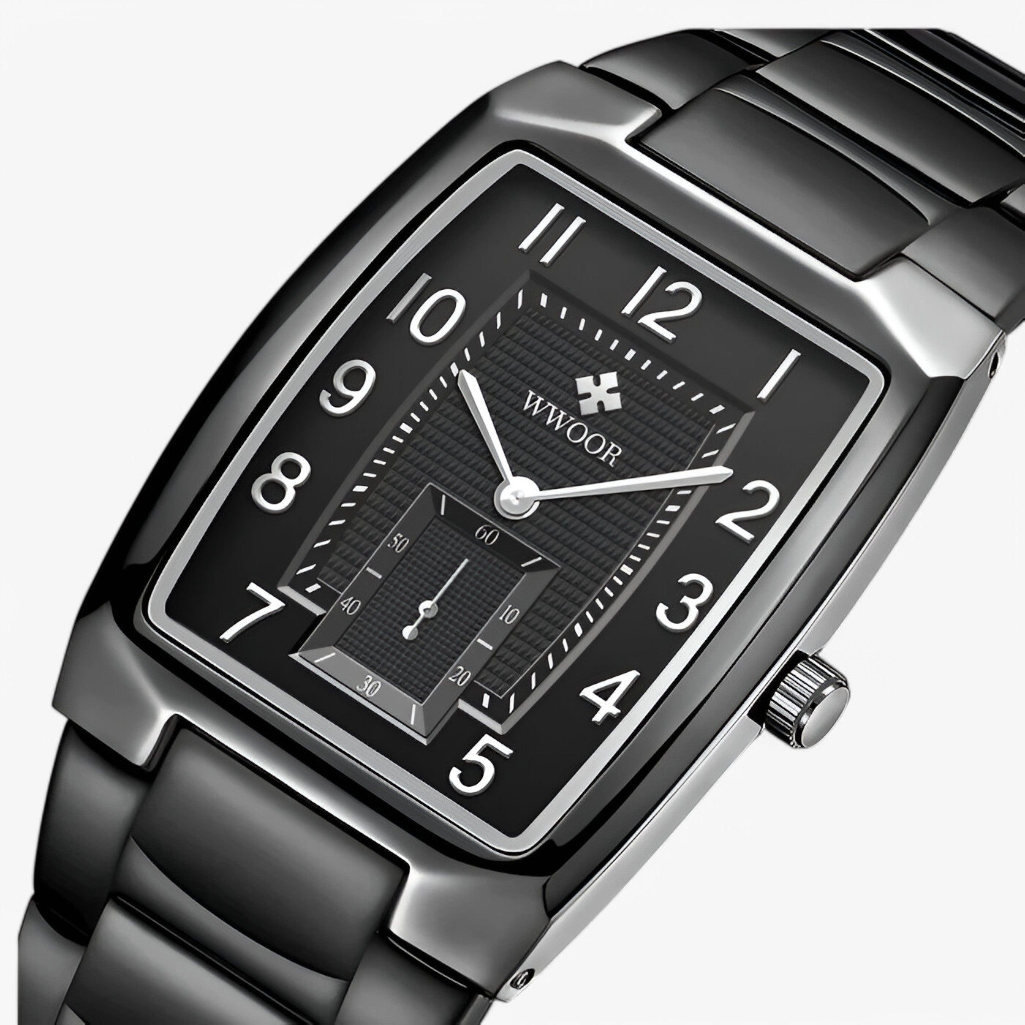 Orologio Business di Lusso con Quadrante Quadrato Uomo - - accessoires business horloges orologio orologio business quadrante quadrato uomo watches - Concept Palermo