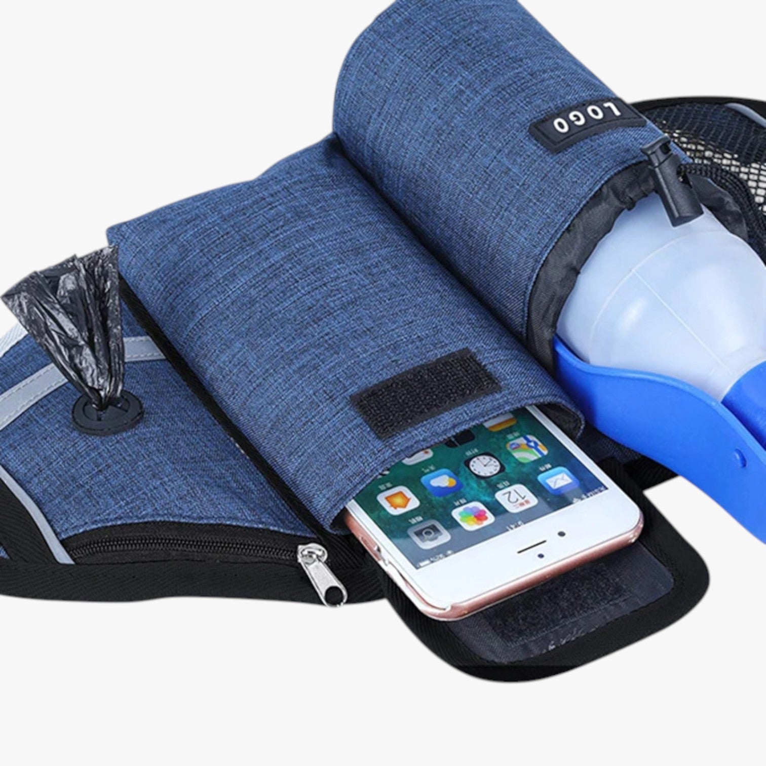 Marsupio Sportivo con Porta-Premi e Guinzaglio Riflettente Uomo - - guinzaglio marsupio marsupio sportivo pet pet accessories petproduct Pets pets & supplies porta premi riflettente sportivo - Concept Palermo