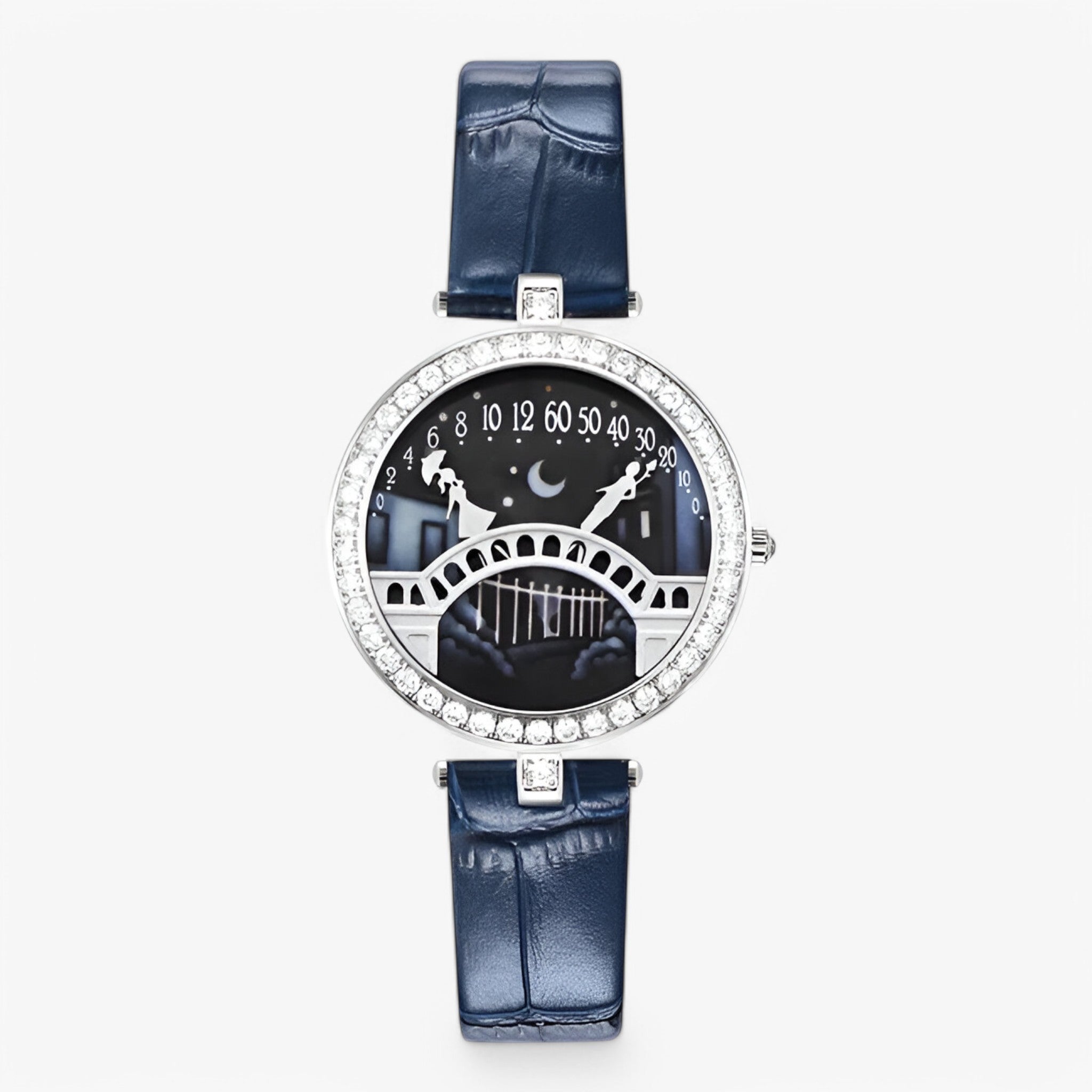 Orologio da donna e leggero con quadrante artistico - Blu - artistico donna female watch leggero orologio orologio donna quadrante watch for women watches - Concept Palermo
