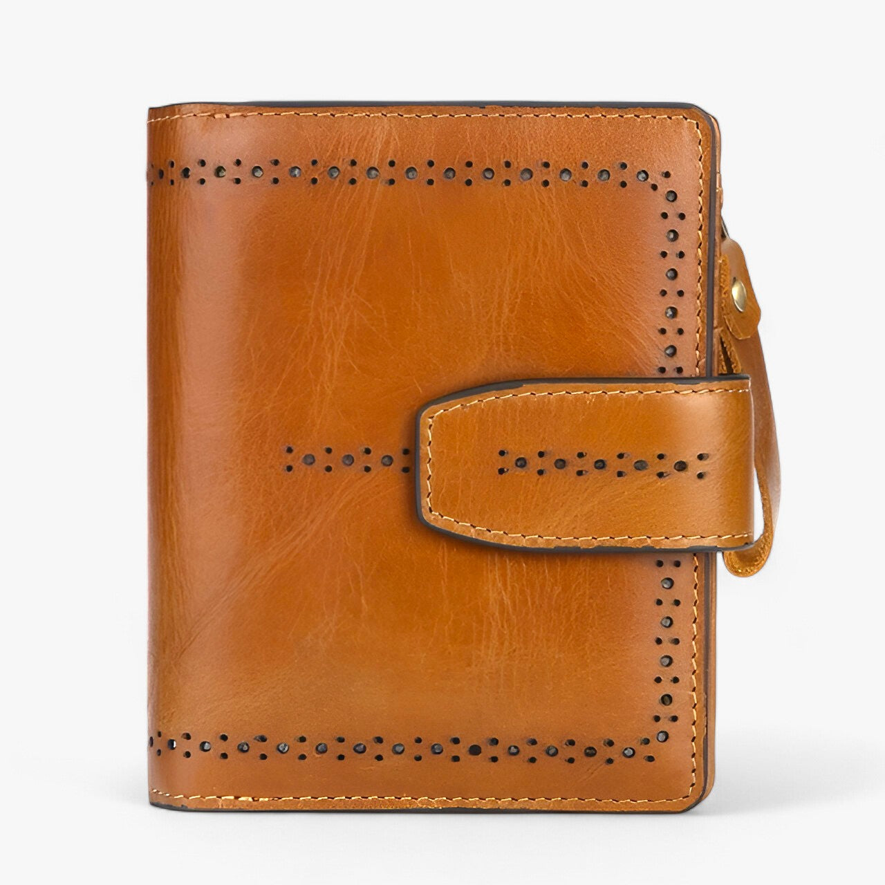 Portafoglio Donna Compatto RFID - Sicurezza e Stile a Portata di Mano - Marrone - compatto donna mano portafoglio portafoglio donna portata rfid sicurezza wallet womens wallet - Concept Palermo