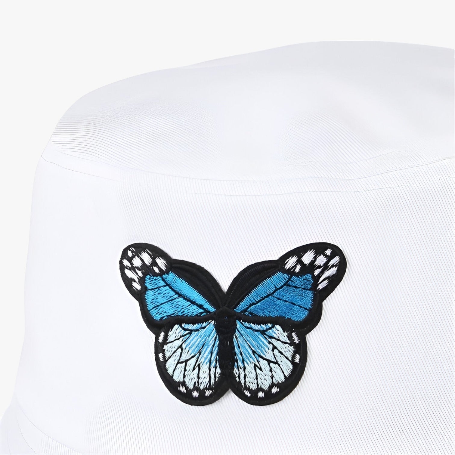 Protezione solare con accento farfalla - per ragazze attive Donna - - accento attive brenda | protezione solare elegante con accento farfalla - per ragazze attive - €25 bucket hats donna farfalla Hat for girls protezione protezione solare ragazze summer hat Sun Hats women hat - Concept Palermo