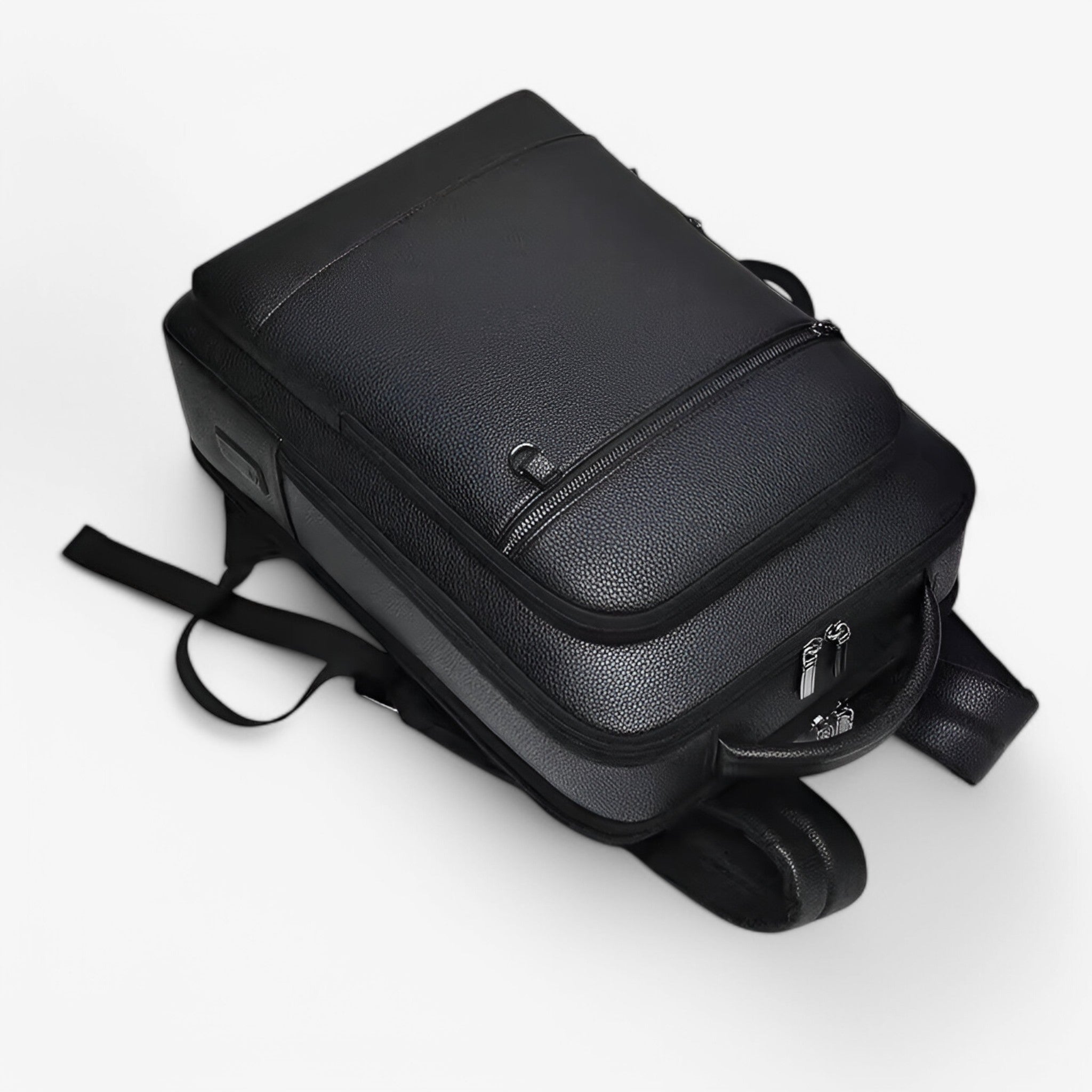 Zaino in Pelle con USB Uomo - Alta Qualita, Consegna Rapida - - accessoires bags pelle tassen uomo zaino zaino pelle - Concept Palermo