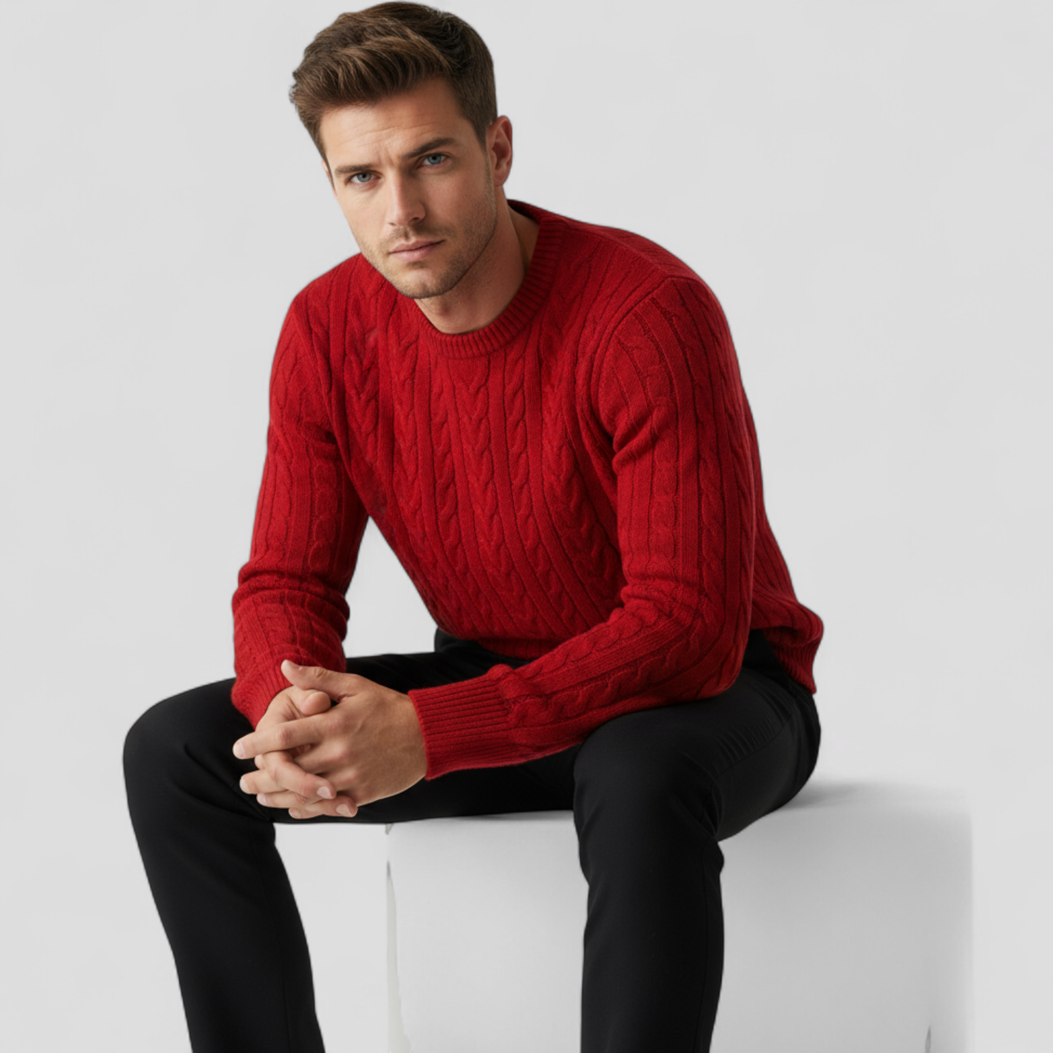 Maglione da uomo slim fit, luminoso e caldo per l'autunno/inverno - - autunno caldo inverno luminoso maglione maglione uomo men's sweater slim Sweater sweater men sweaters - Concept Palermo