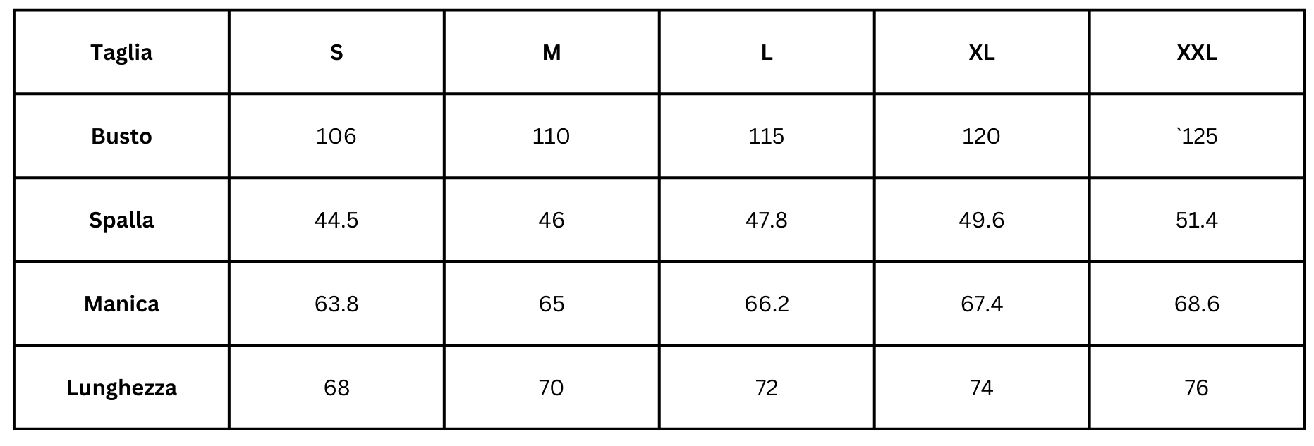 Size Guide
