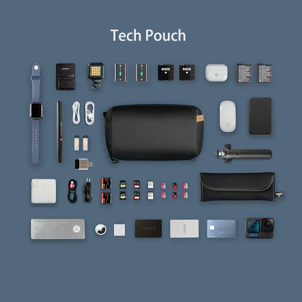 Borsa organizer Tech Pouch in materiale impermeabile Uomo - - Bags borsa borsa organizer impermeabile materiale organizer pouch tech - Concept Palermo