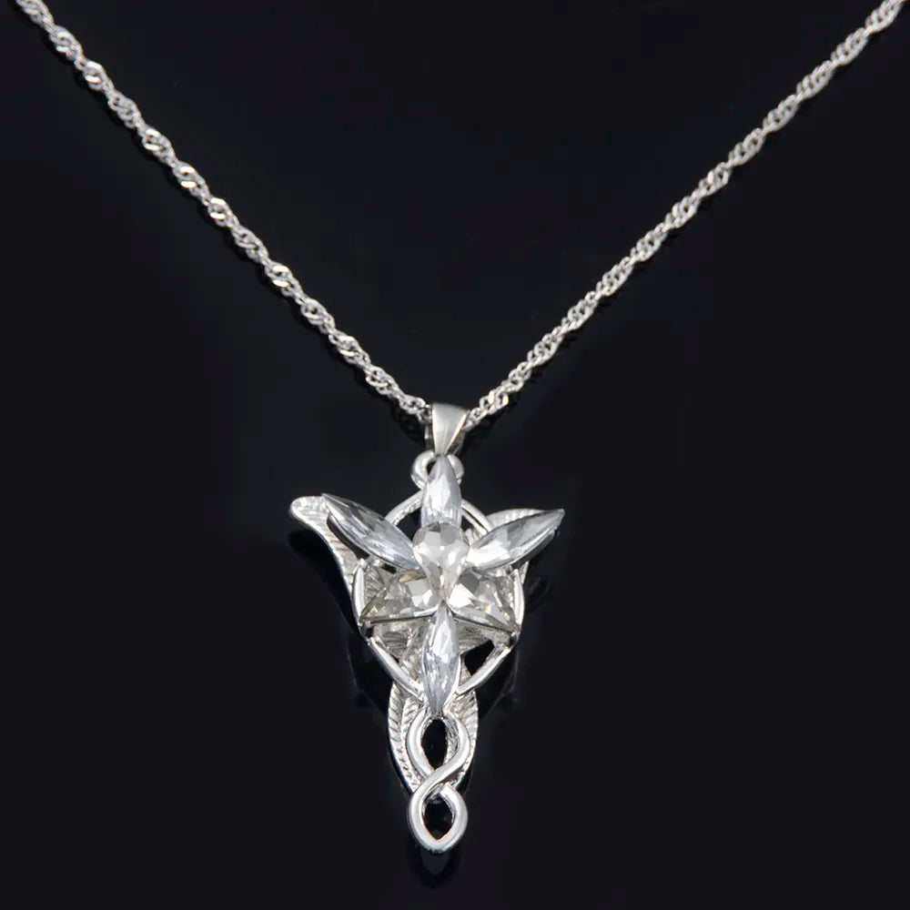 Collana da donna in lega d'oro con cristalli regolabili - - accessoire mystique ajustable alliage alliage de haute qualité bijou en cristal bijou hypoallergénique bijou pour toutes les occasions collier collier ajustable collier fantaisie collier femme collier élégant cristal cristaux d'étoiles cross-from-seroa-10062012154122 femme New-google other présent dans un emballage cadeau - Concept Palermo
