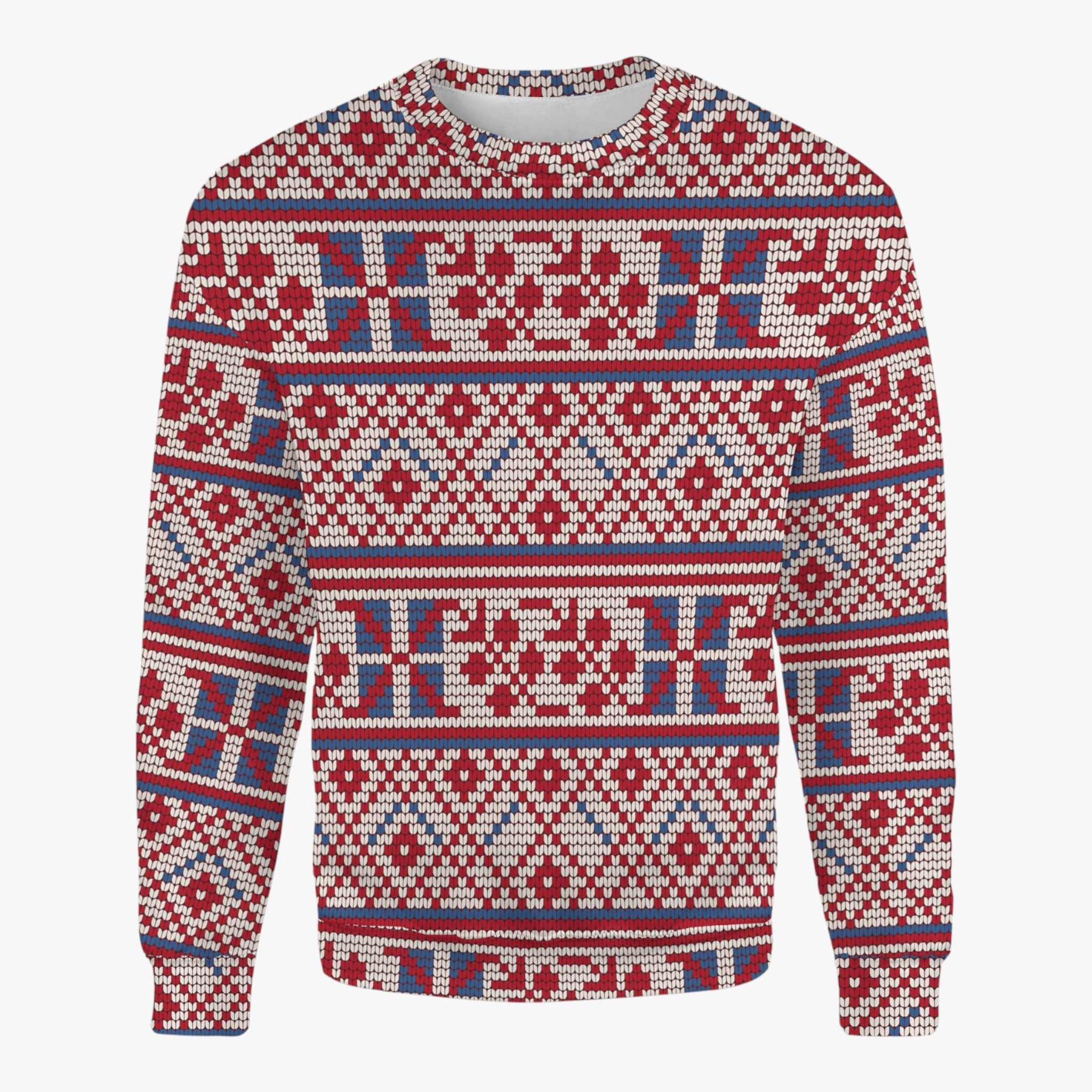 Maglione Casual Unisex con Fiocchi di Neve Charmant per uno Stile Accogliente - Design 5 - 3D-print accogliente casual charmant feestdagen fiocchi kersttrui maglione maglione casual mode neve o-hals sneeuwvlokpatroon stile sweater unisex winterkleding - Concept Palermo