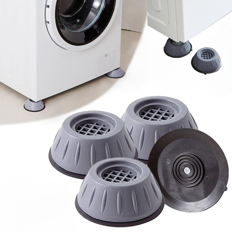 Piedini Antivibranti Universali in Gomma per Lavatrice e Asciugatrice (Set 8 pezzi) - - antivibrante dryer accessories home & garden lavatrice supporto supporto antivibrante uomo washer accessories - Concept Palermo