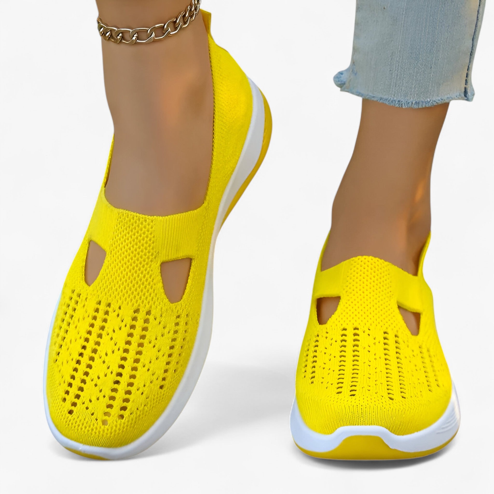 Scarpe Corsa Uomo Ammortizzate Leggere Traspiranti - Comfort e Performance Top - Giallo - ammortizzate leggere leggere ammortizzate schoenen shoes uomo - Concept Palermo
