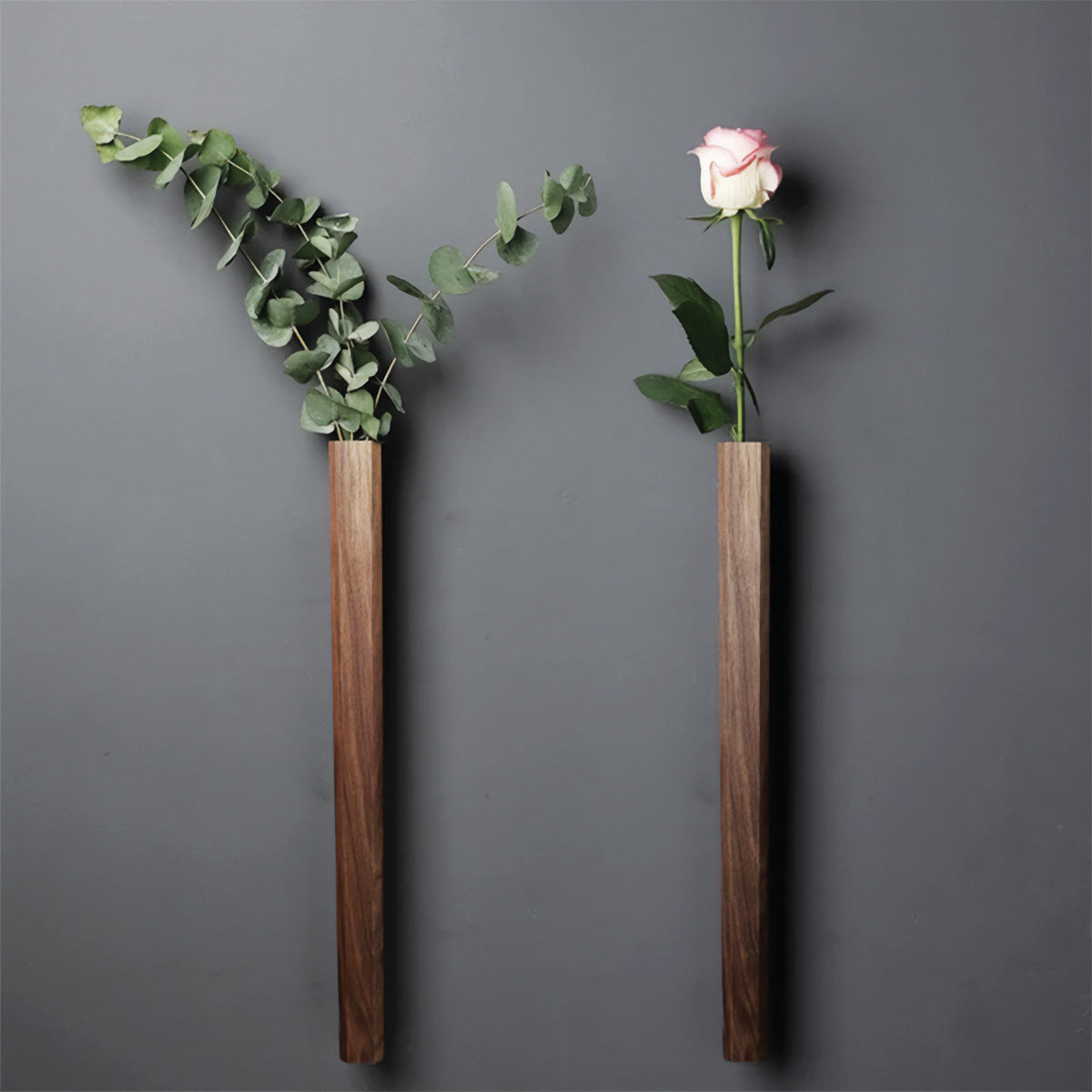 Vasi a Flute Verticali per Fiori da Parete Stile di Decorazione con Piante - - Decor decorazione fiori flute home & garden parete piante stile Vases vasi Wall decoration - Concept Palermo