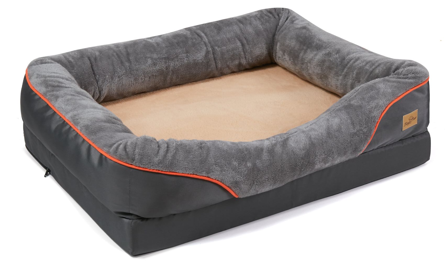 Cuscino ortopedico grande per cani - Grigio Uomo - - cani cuscino cuscino ortopedico dog bed ortopedico pets & supplies uomo - Concept Palermo