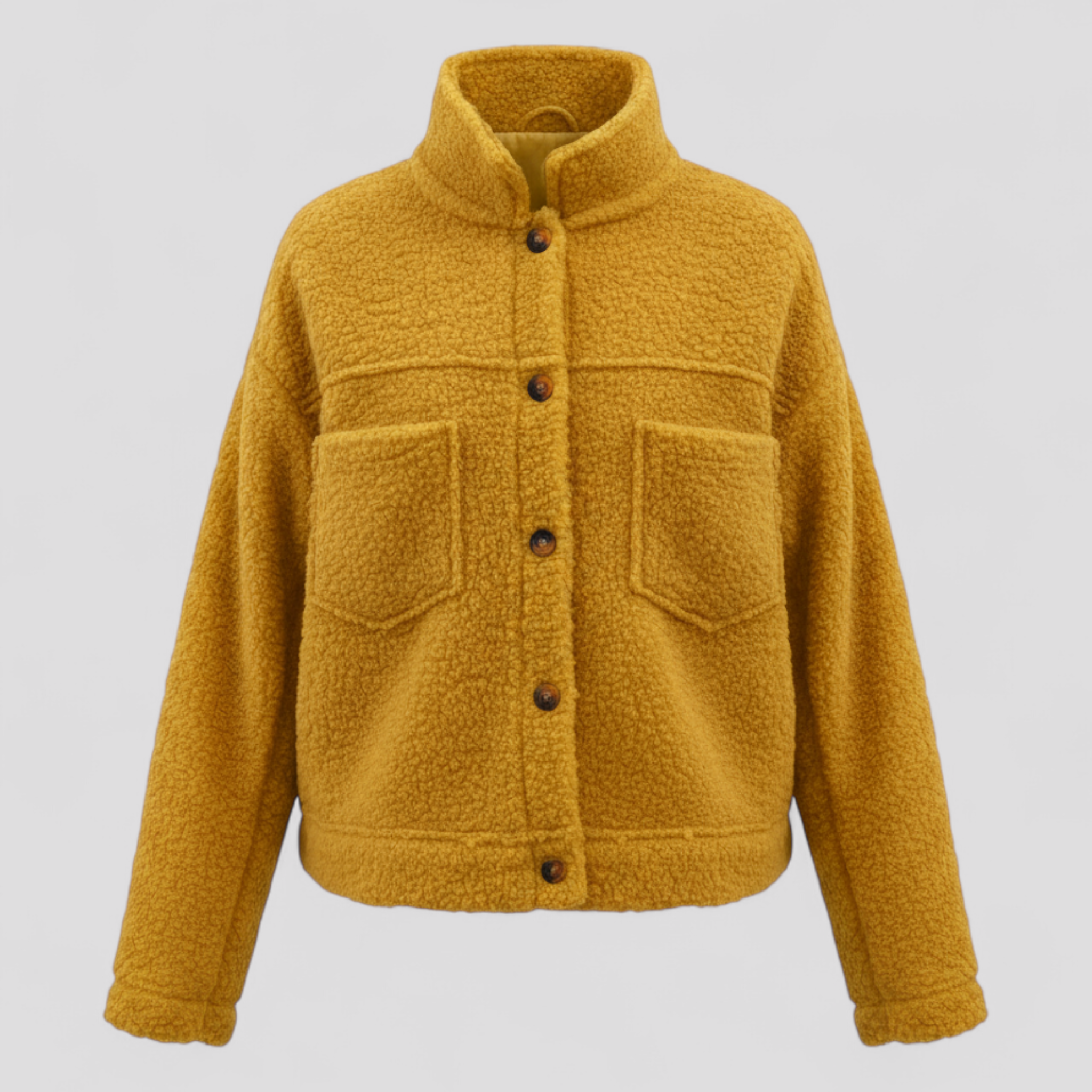 Breve e dolce Lana Donna - Giallo - breve breve dolce dolce donna Jackets ladies_jackets_cardigan lana Women jackets women's coats & jackets - Concept Palermo