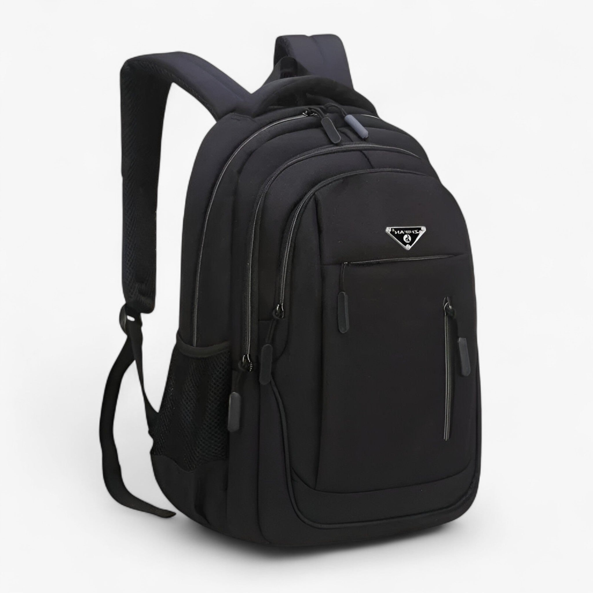 Zaino Laptop Spazioso per Studenti Uomo - Nero - accessori zaino laptop spazioso studenti uomo zaini zaino zaino elegante zaino funzionale zaino laptop zaino Oxford zaino per studenti zaino spazioso zaino viaggiatore - Concept Palermo